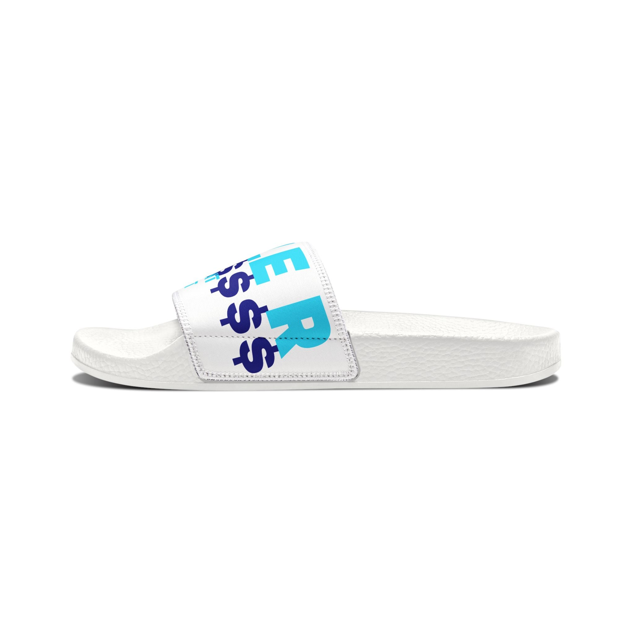 Removable-Strap Sandals — 'Triple ' Bold Graphic Slide Sandals for Men