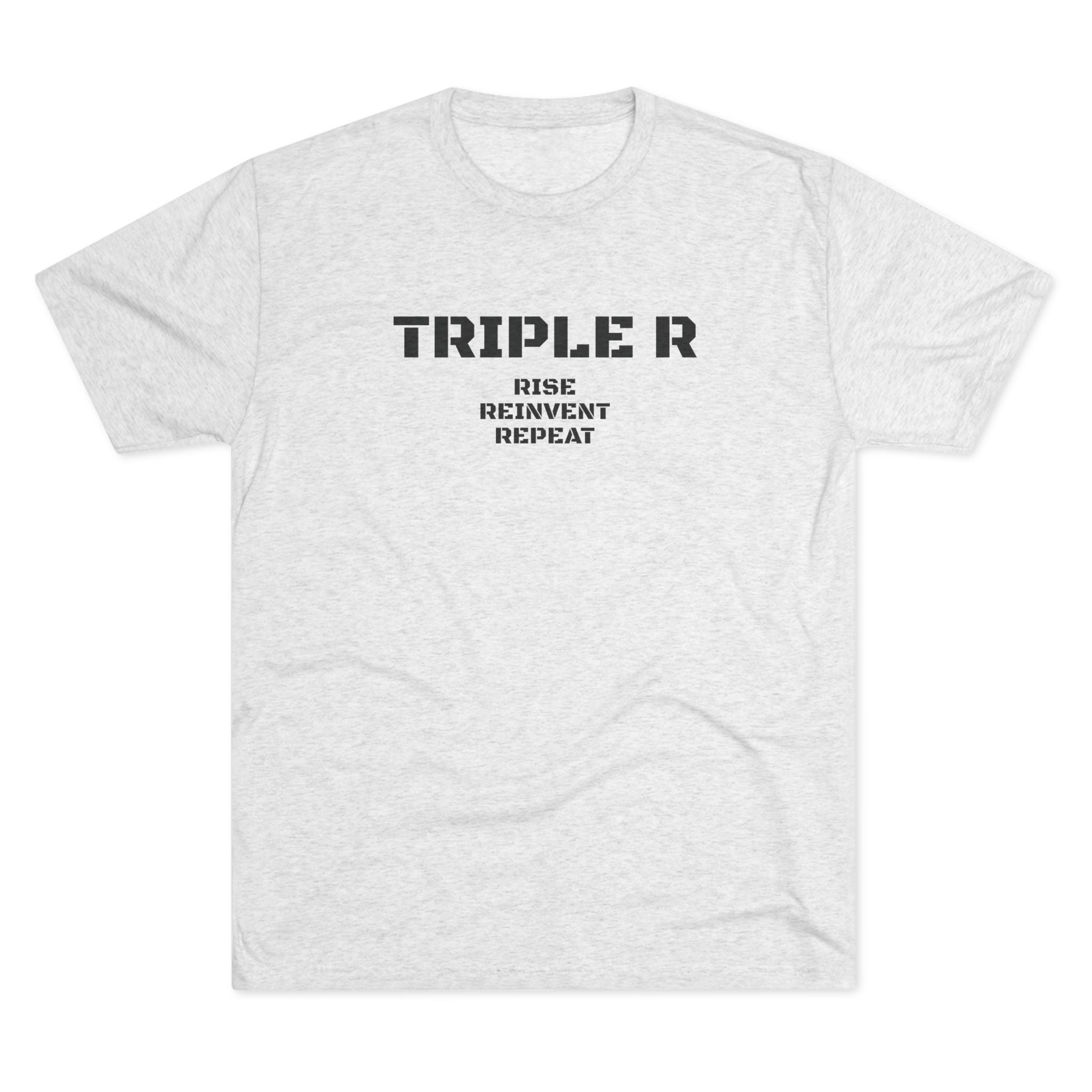 Phoenix Rise T‑Shirt — "TRIPLE R: Rise Reinvent Repeat" Graphic Tee