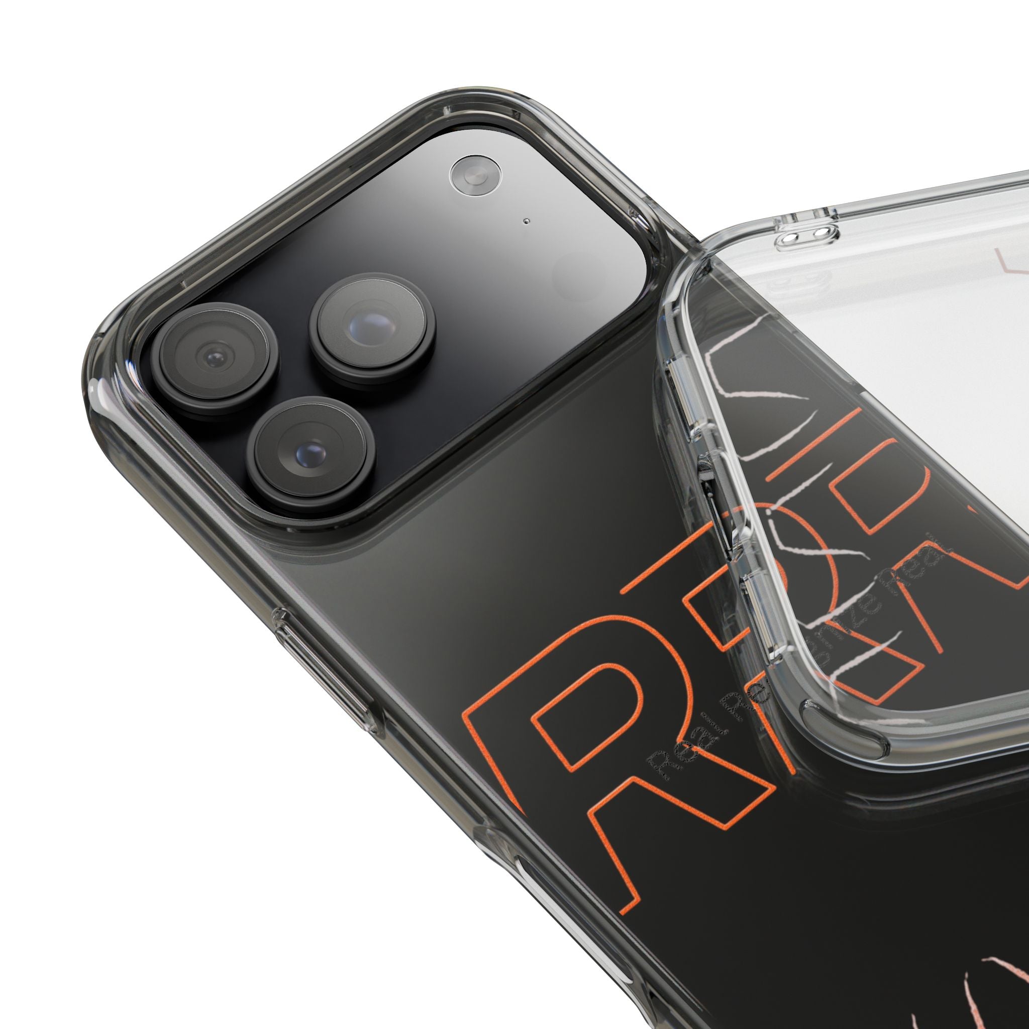 Clear Impact-Resistant Cases