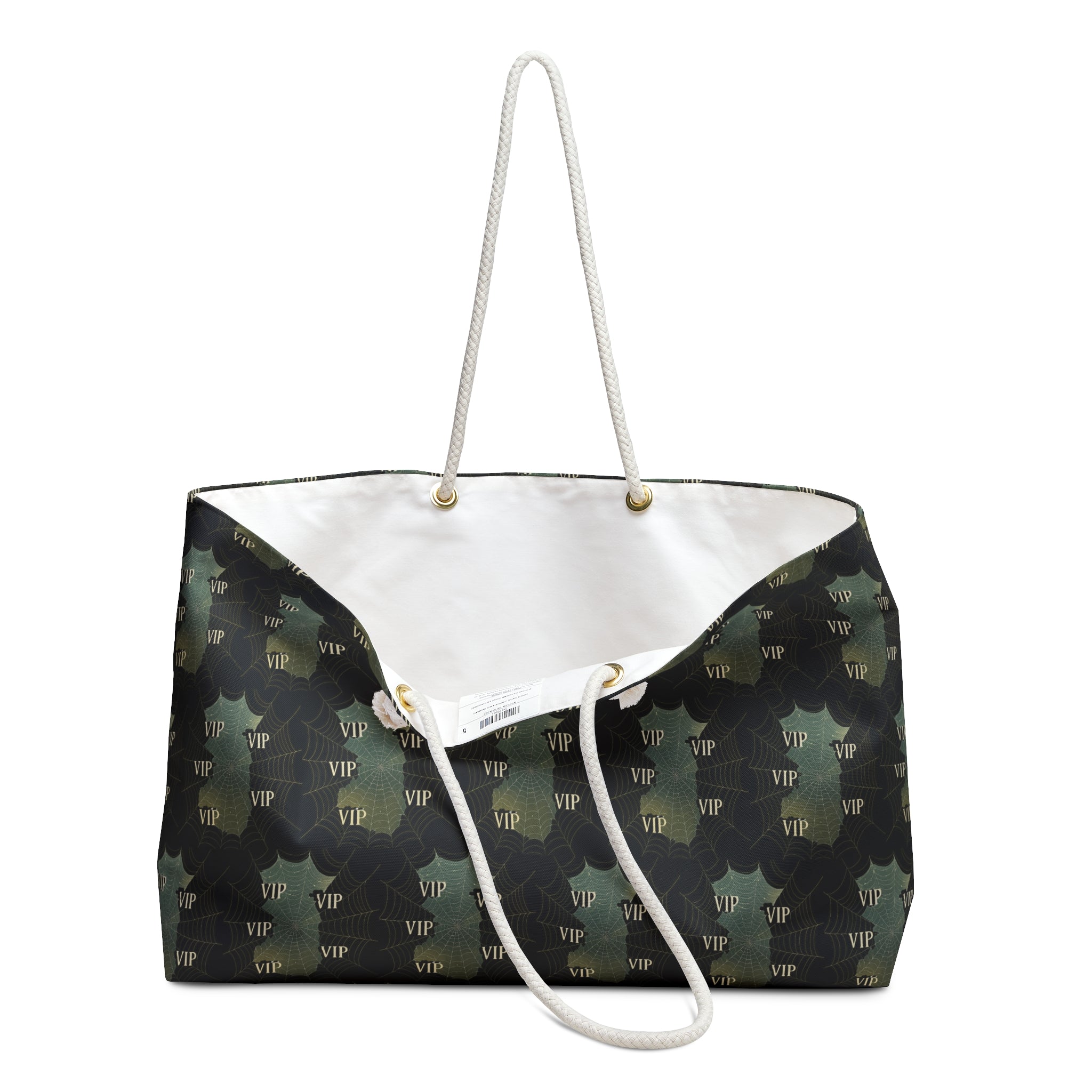 Camo VIP Weekender Bag — Military Green Travel Tote