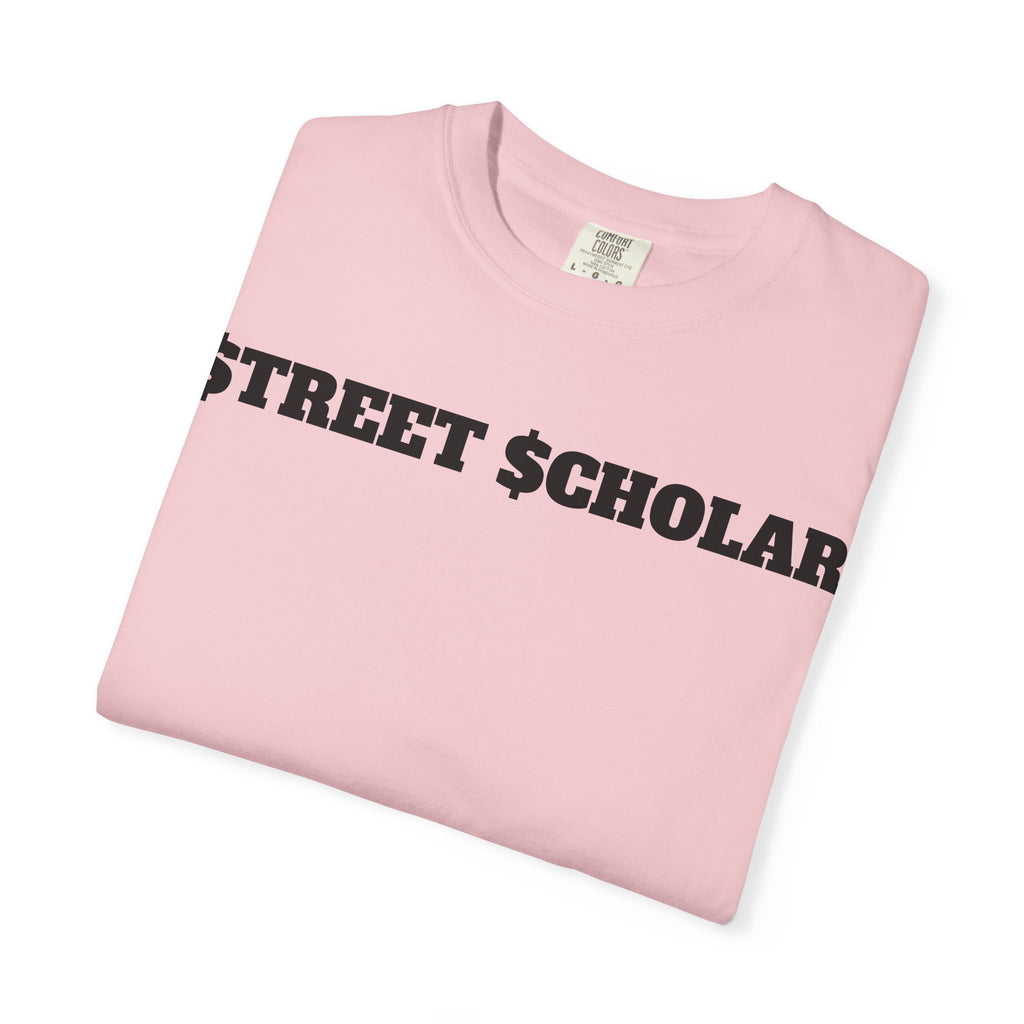 Street Scholar T‑Shirt — Bold Graphic Lip Grill Design