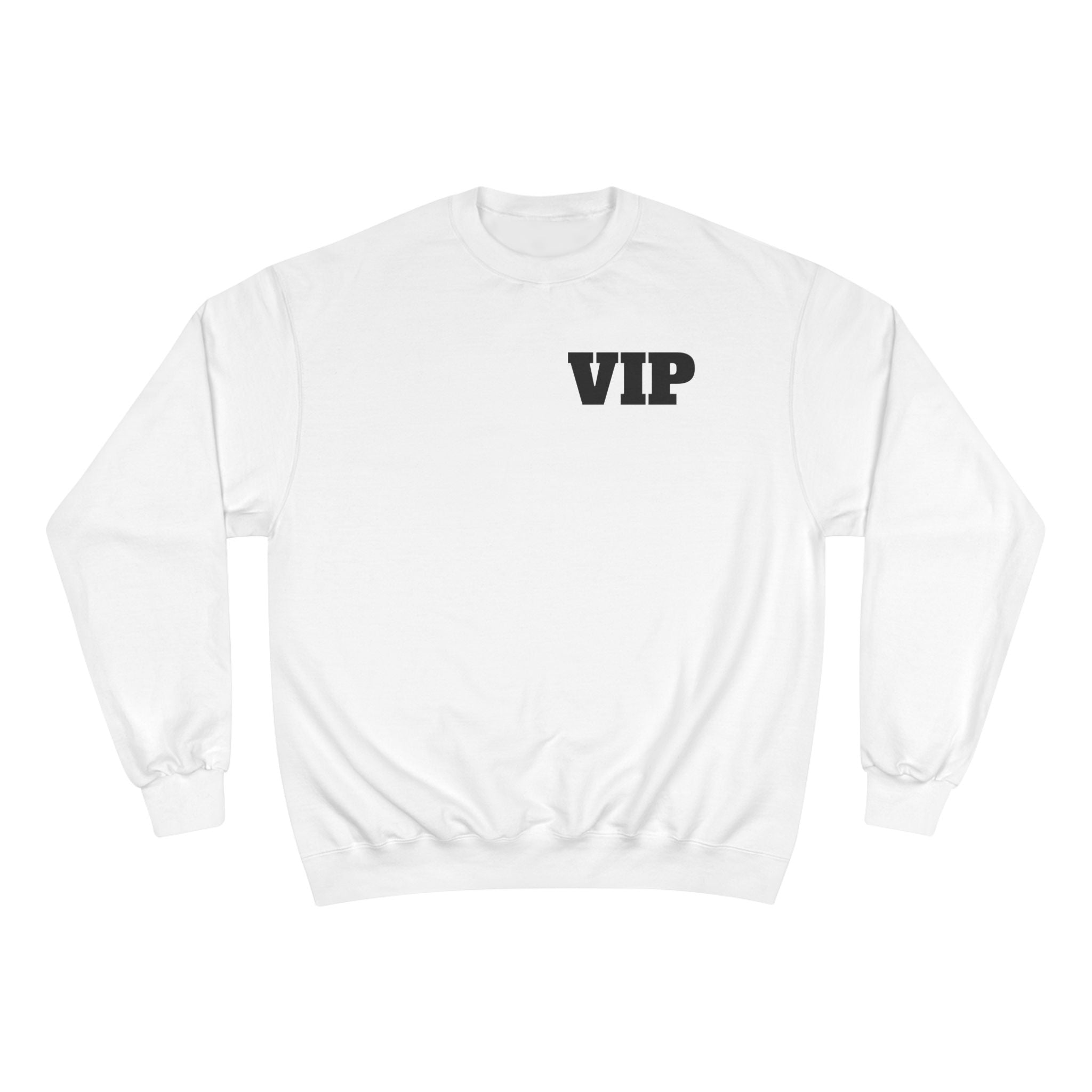 VIP Angel Graphic Sweatshirt — "Value Pain" Back Print