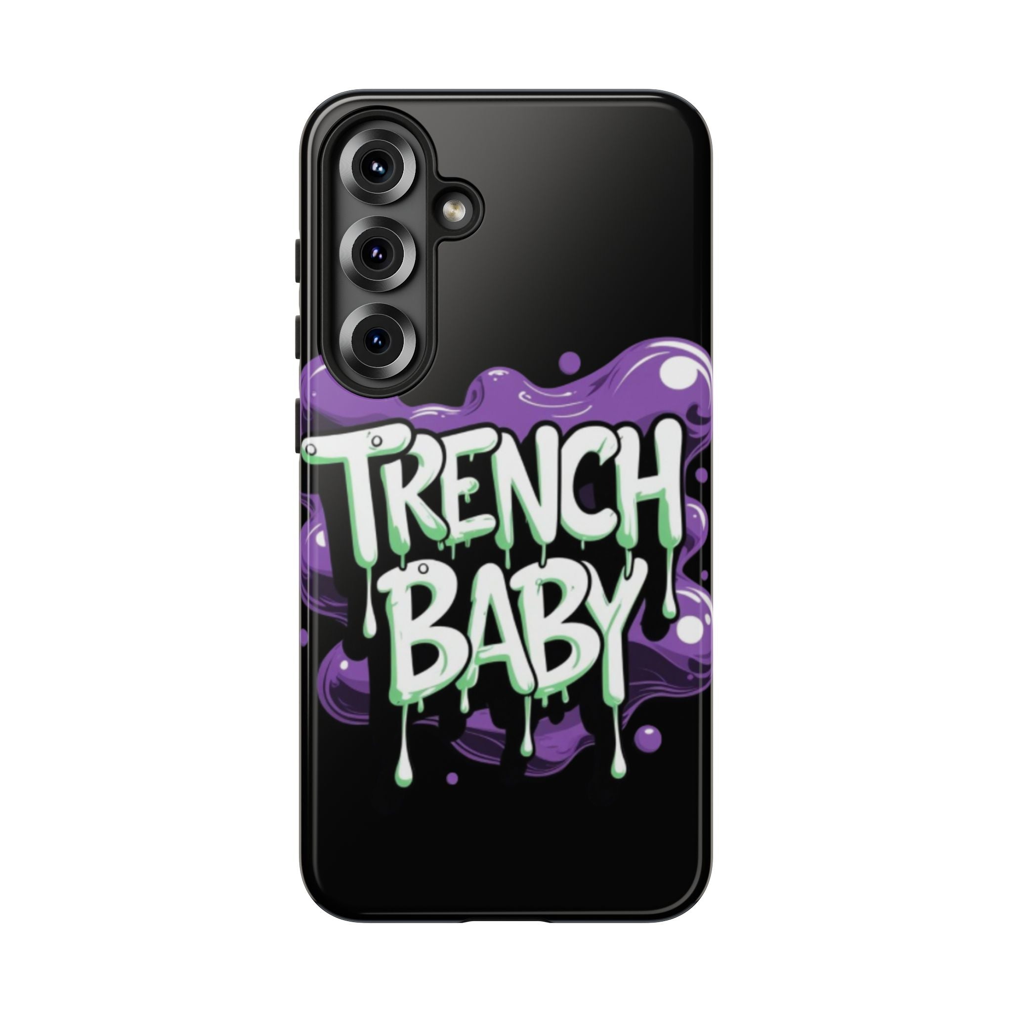 Phone Case — "Trench Baby" Drippy Graffiti Design