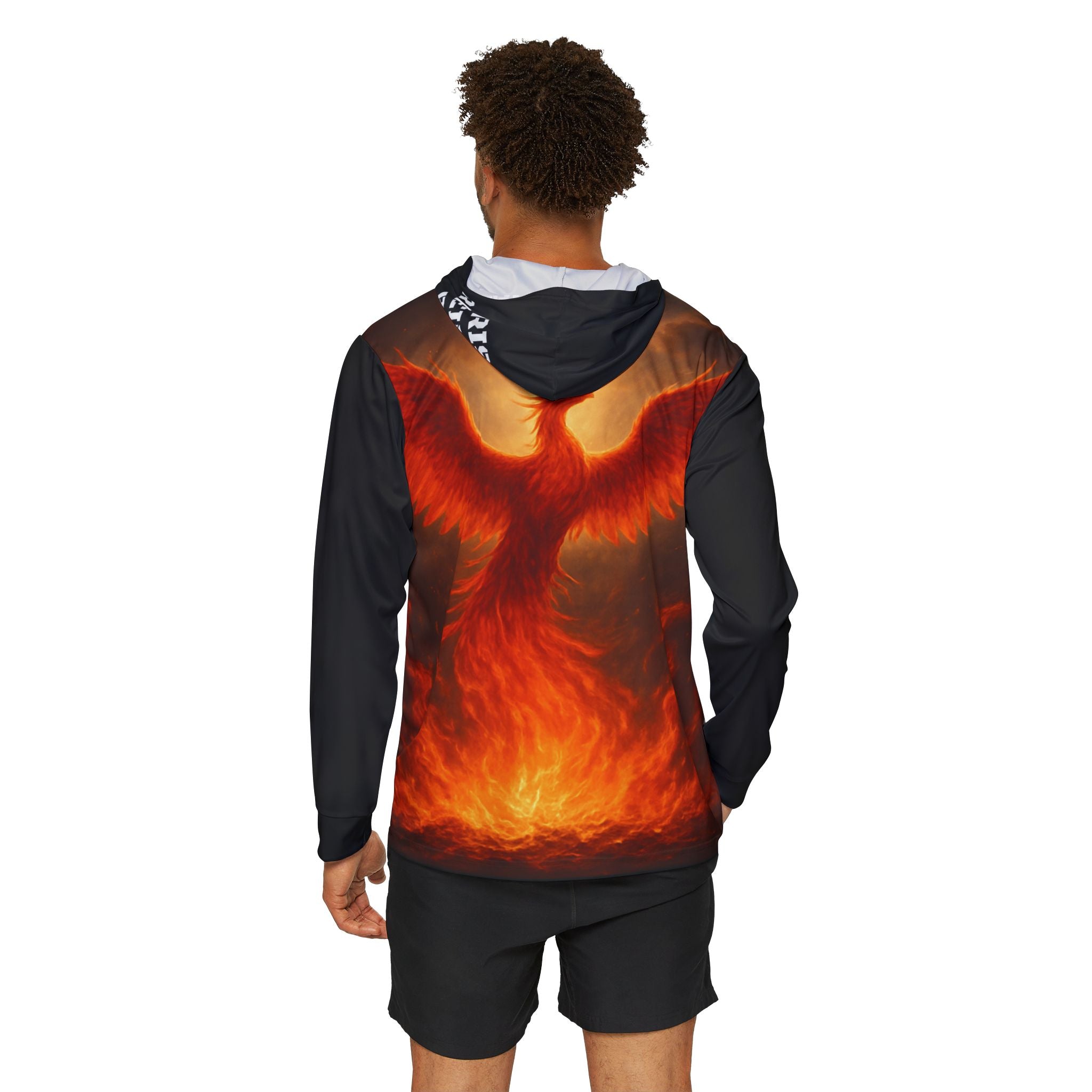 Phoenix Flame Hoodie — "Different Breed Apparel EST 2022" Sports Warmup