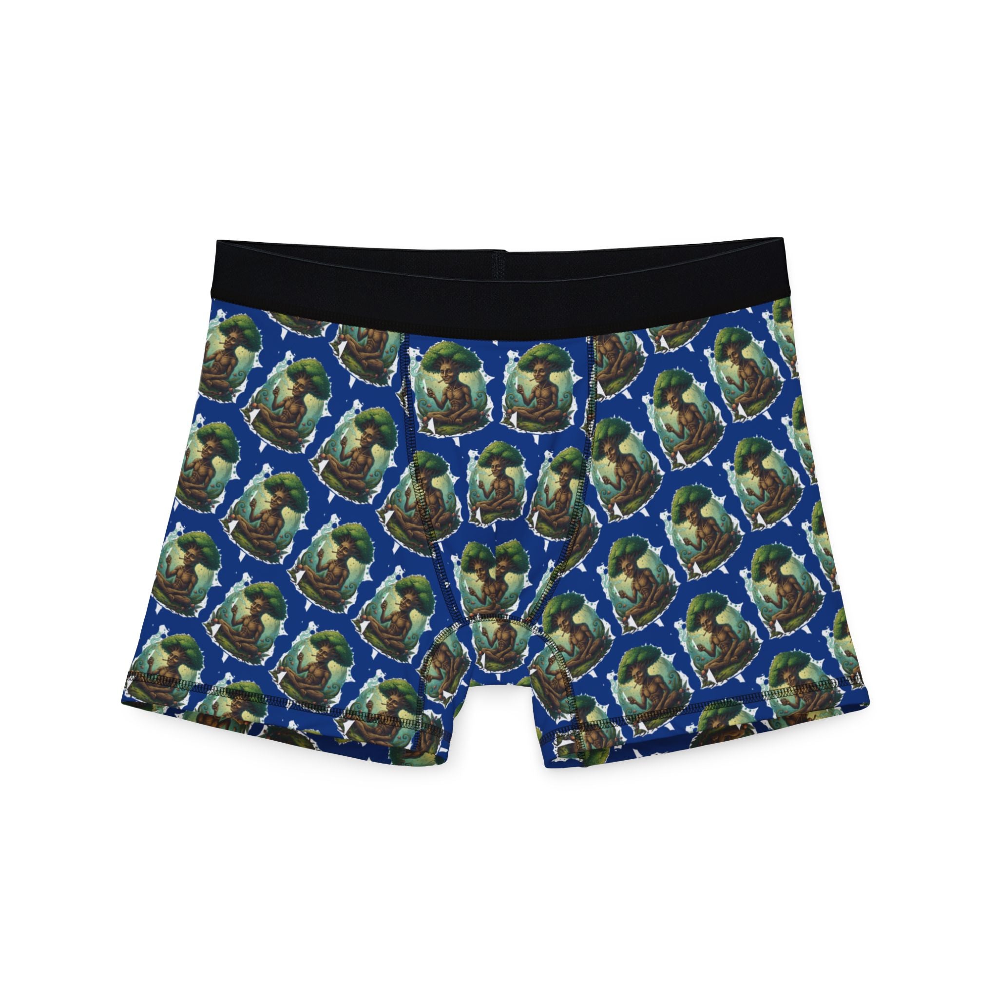 Yoda Pattern Men's Boxer Shorts - Star Wars Inspired All-Over Print