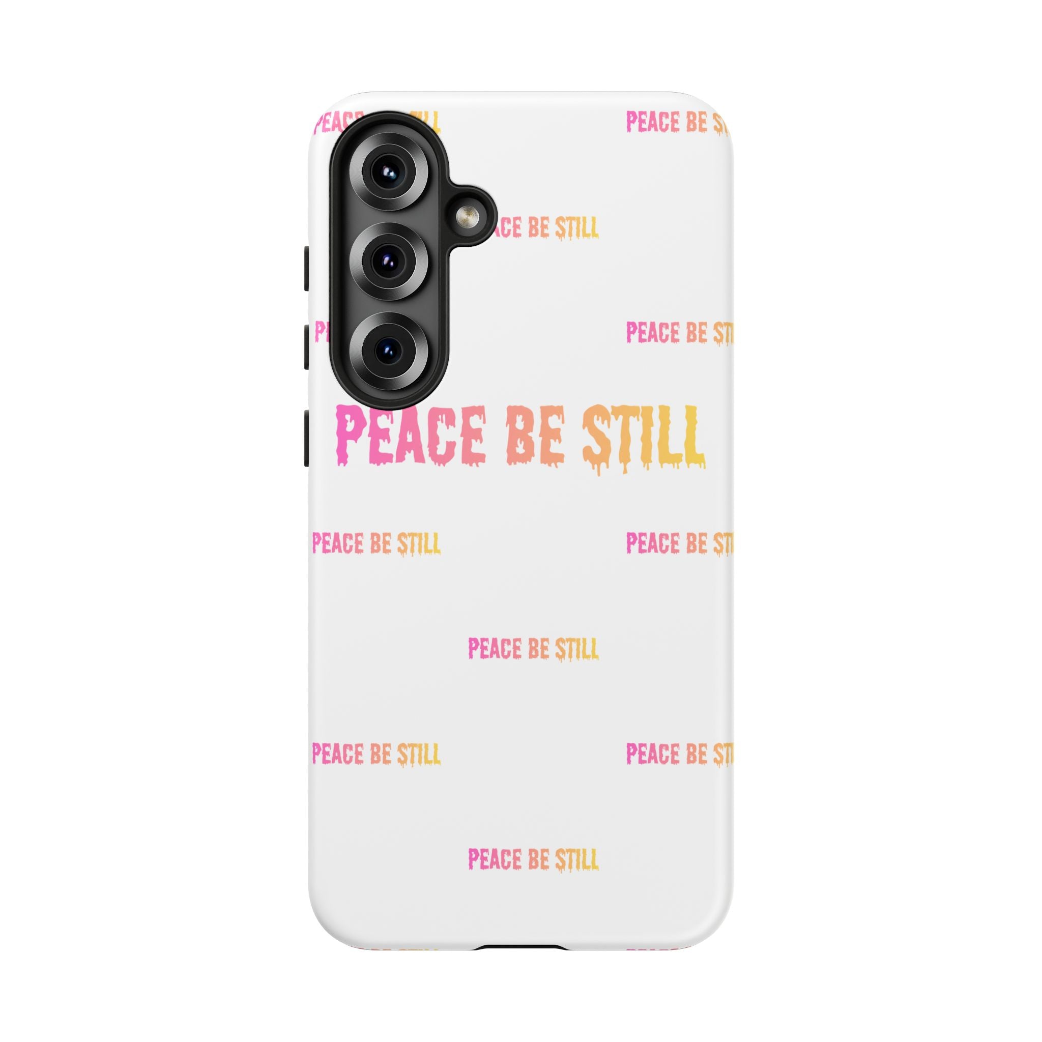 Peace Be Still Phone Case — Inspirational Protective Tough Case