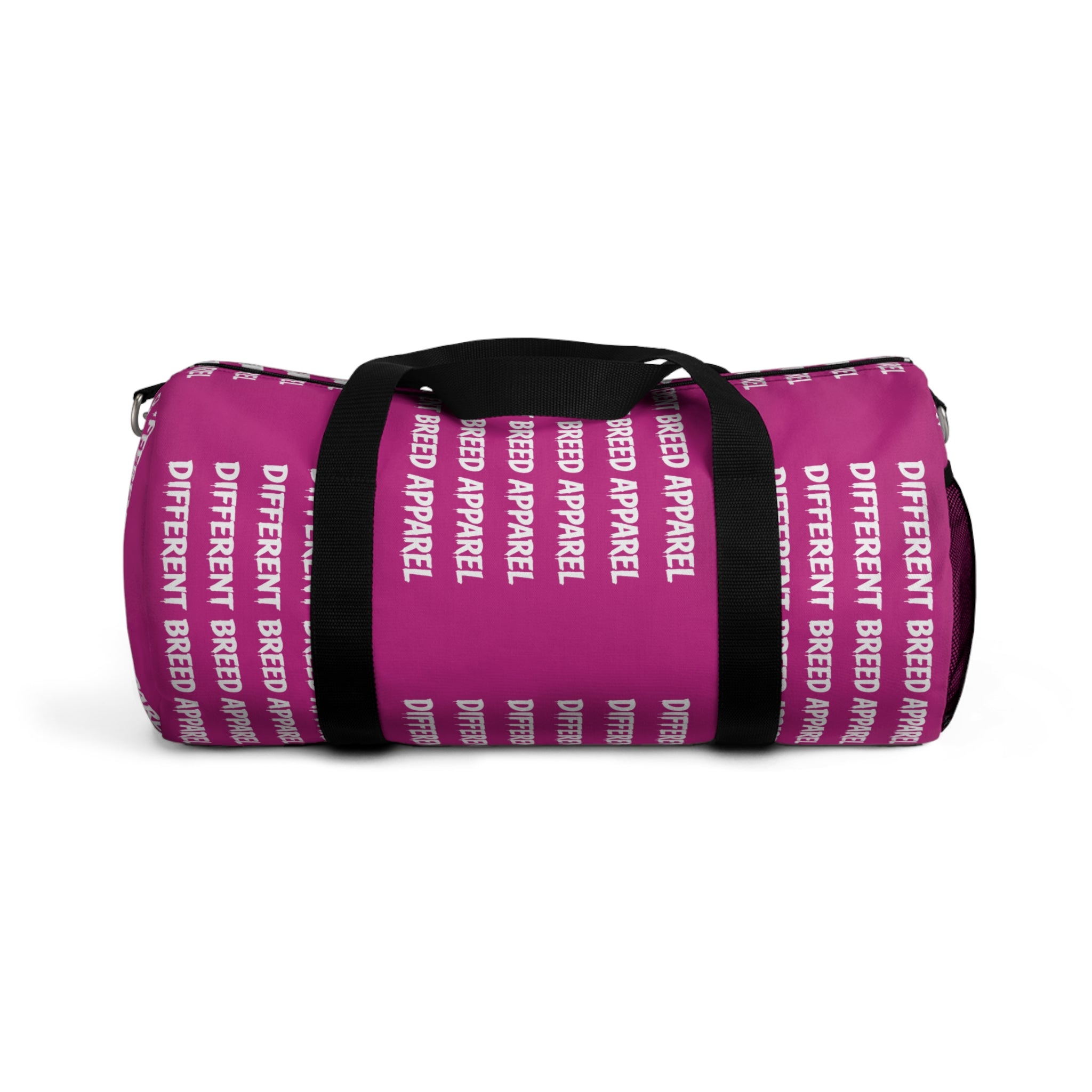 Different Breed Apparel Pattern Duffel Bag — Bold Pink Travel Gym Bag