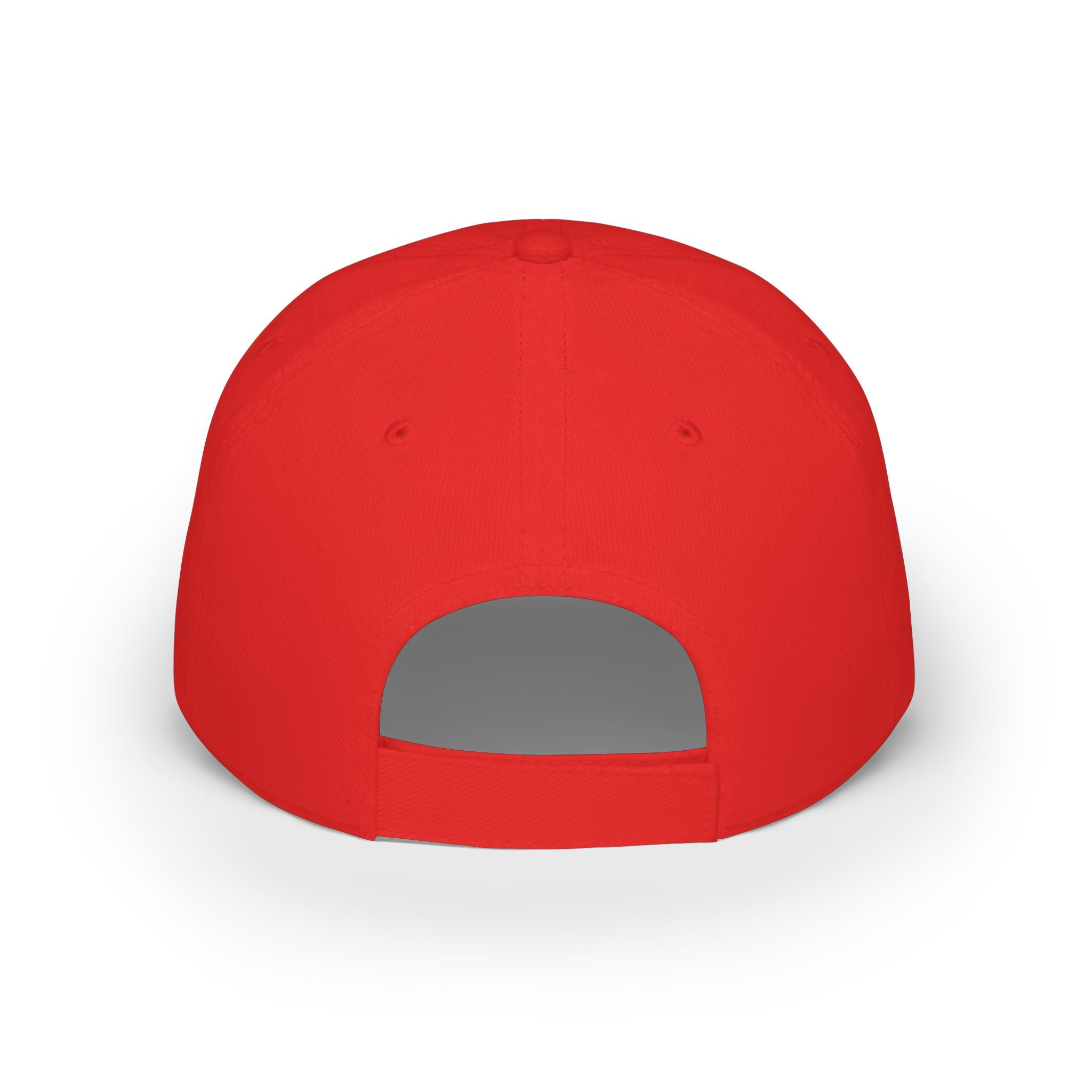 Certified GOAT Baseball Cap – Embroidered Red Low-Profile Hat