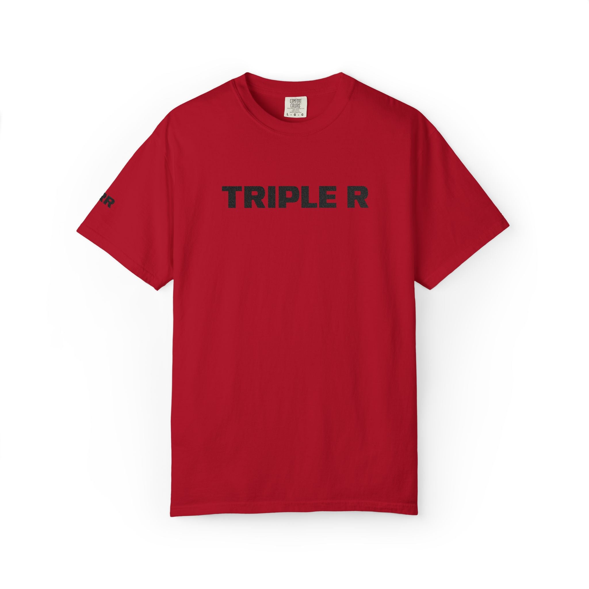 Triple R T-Shirt — Minimalist Logo Graphic Tee