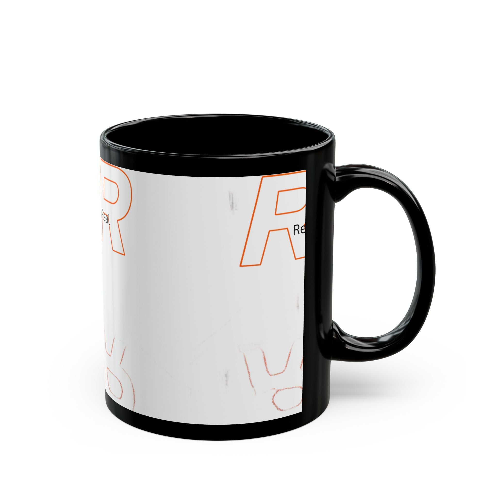 Real Recognize Real Mug — Black 11oz/15oz Coffee Cup