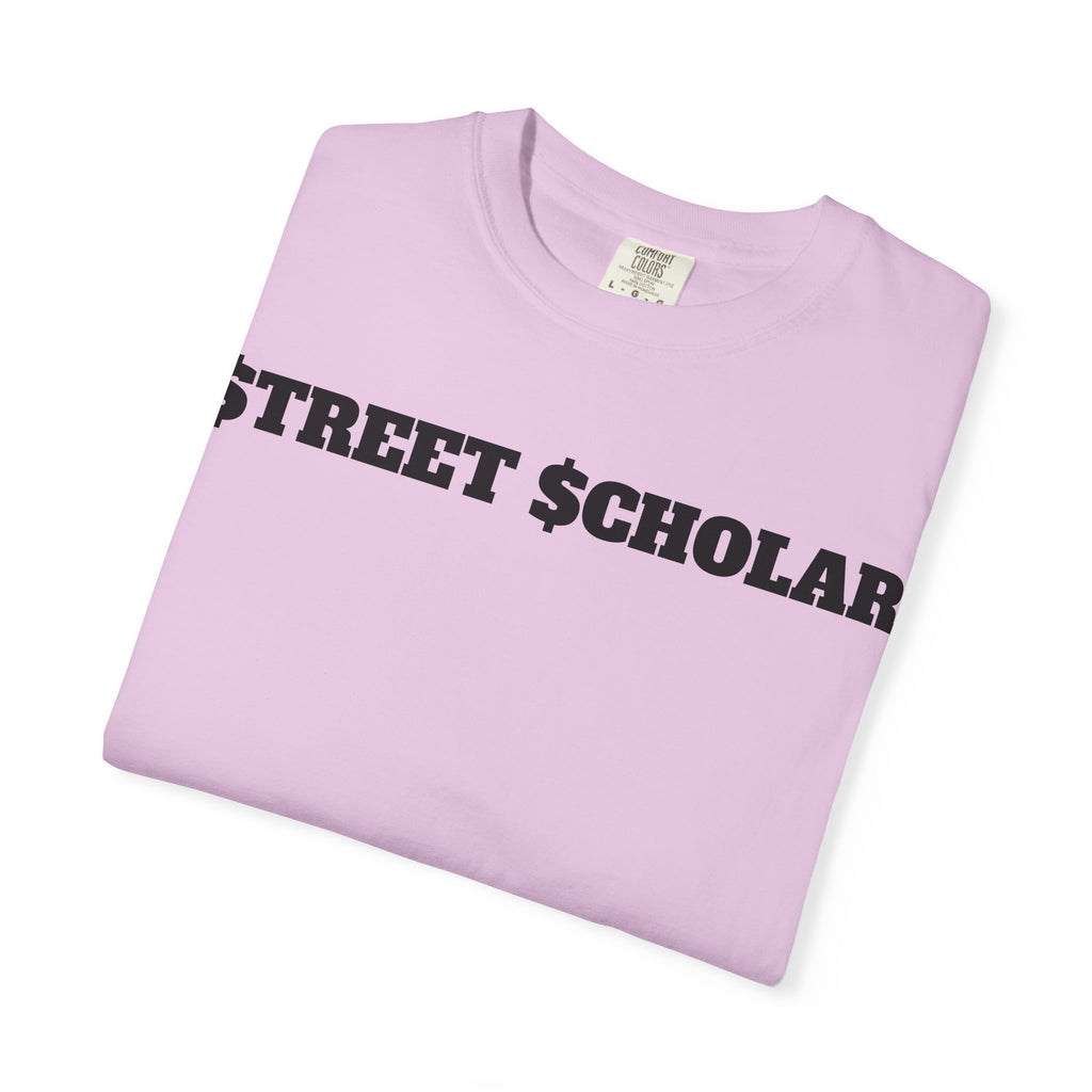 Street Scholar T‑Shirt — Bold Graphic Lip Grill Design