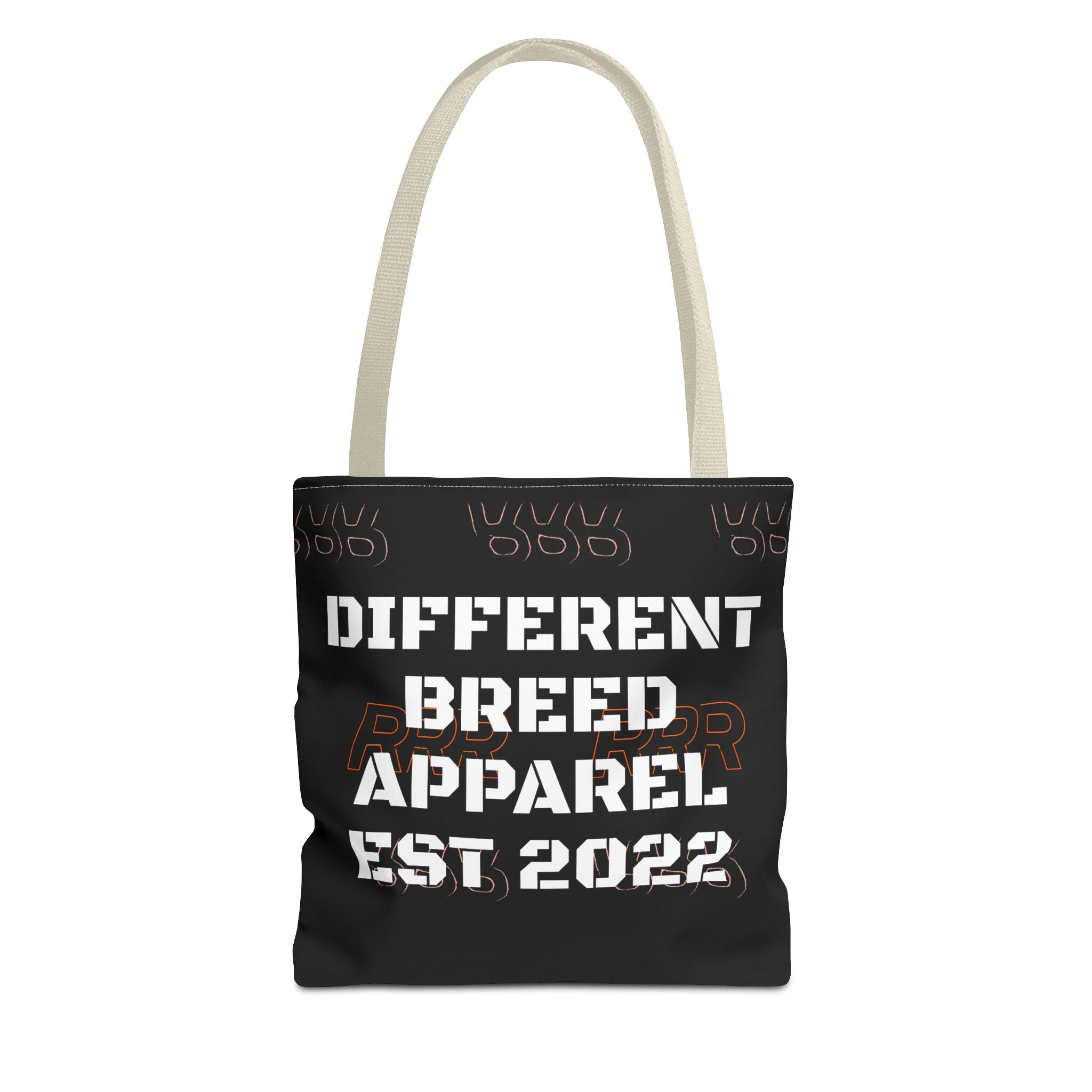 Different Breed Apparel Est 2022 Tote Bag — Bold Streetwear Logo Tote