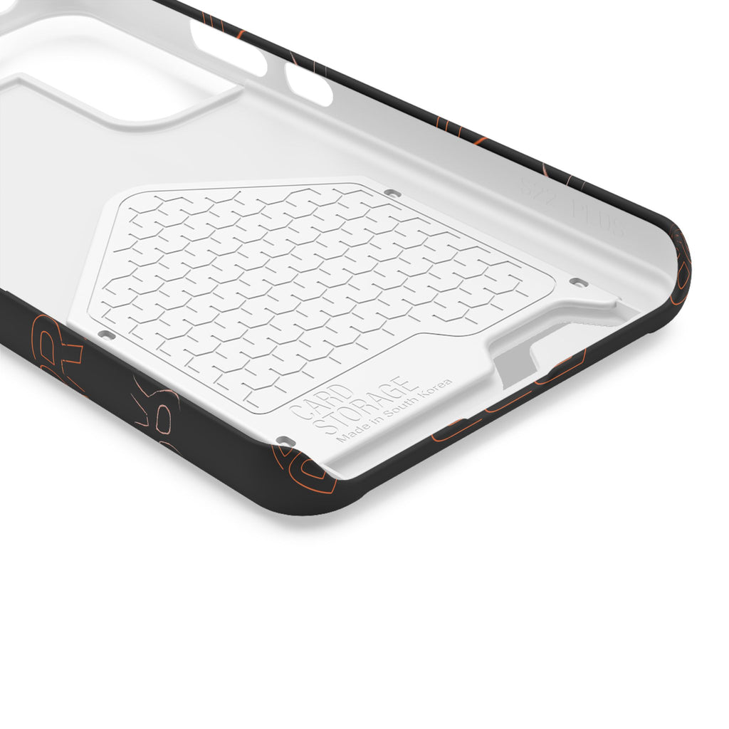 Rise Reinvent Repeat Phone Card Case — Slim Wallet Phone Case with Motivational Design