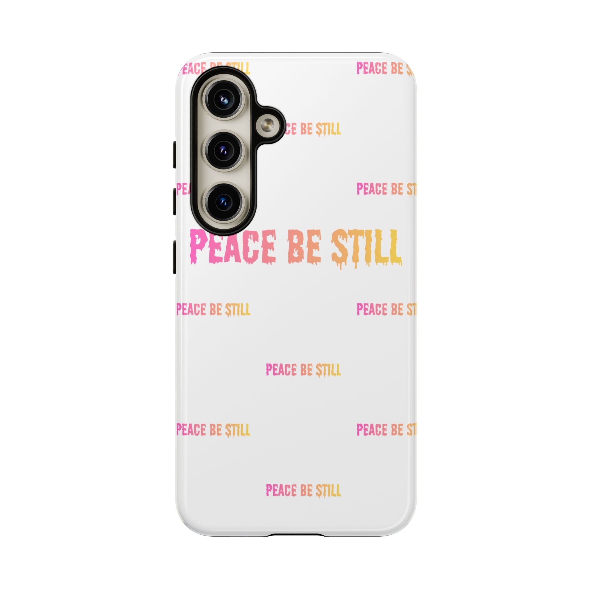 Peace Be Still Phone Case — Inspirational Protective Tough Case