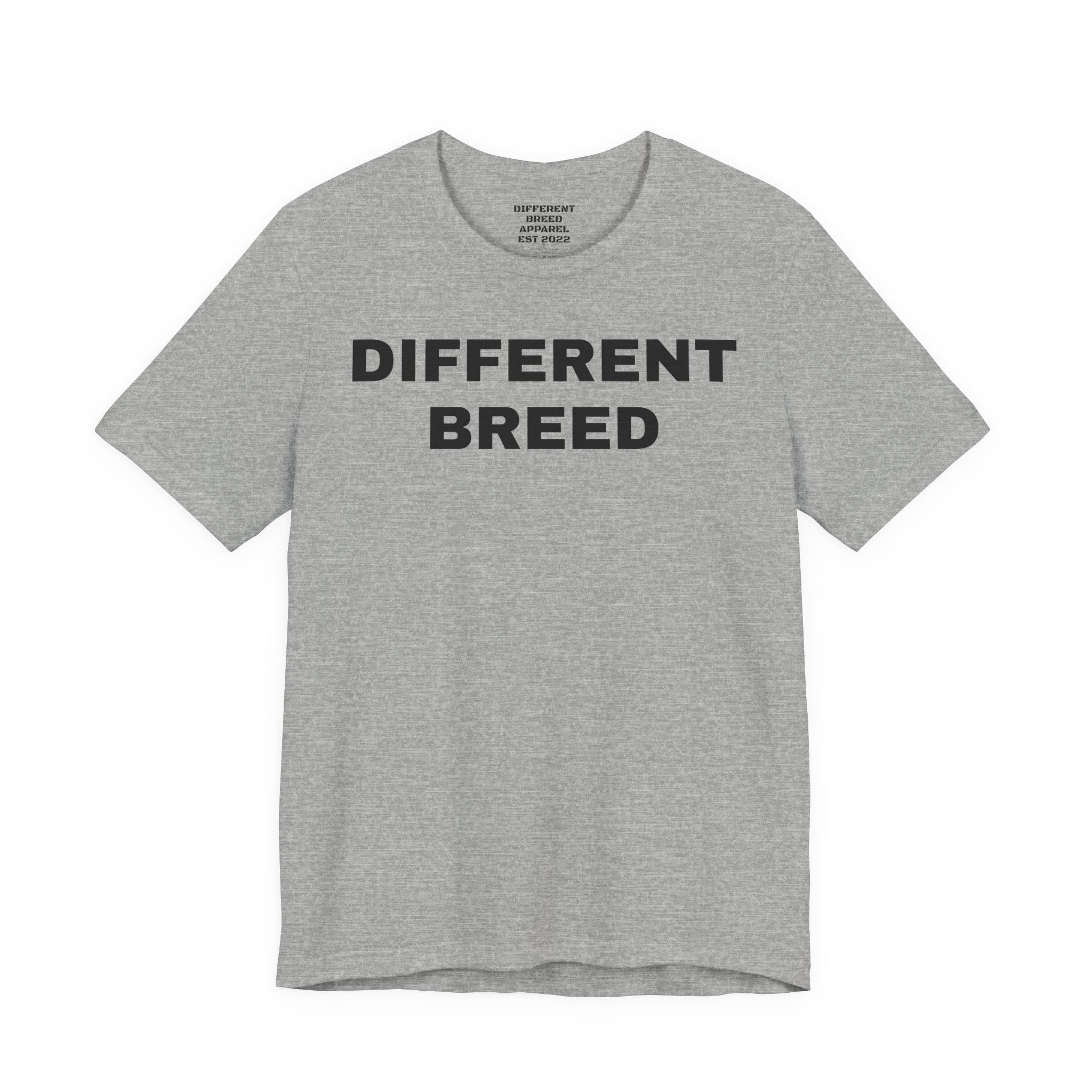 Different Breed Tee — “Old Testimony Builds New Character” Inspirational Graphic T-Shirt