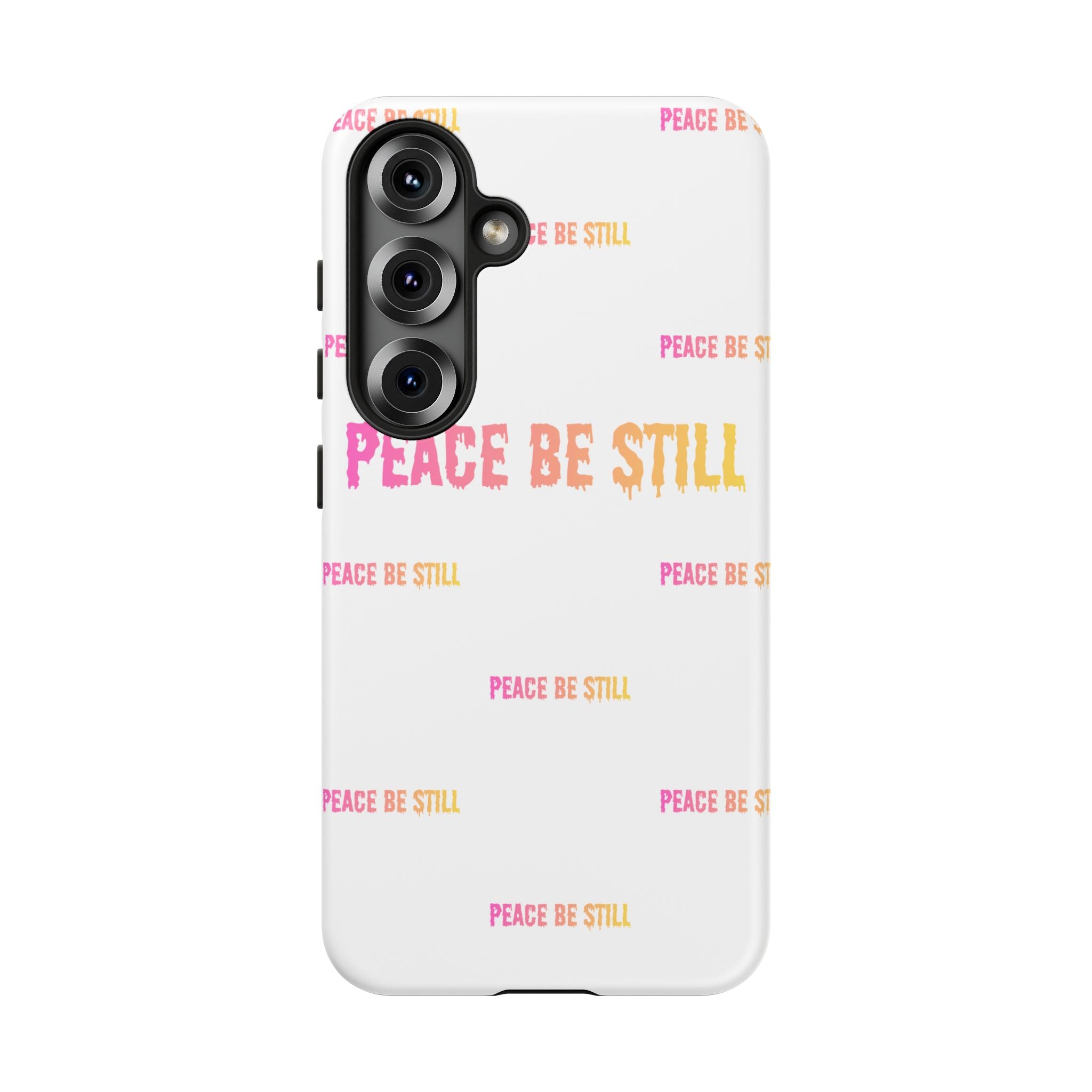 Peace Be Still Phone Case — Inspirational Protective Tough Case