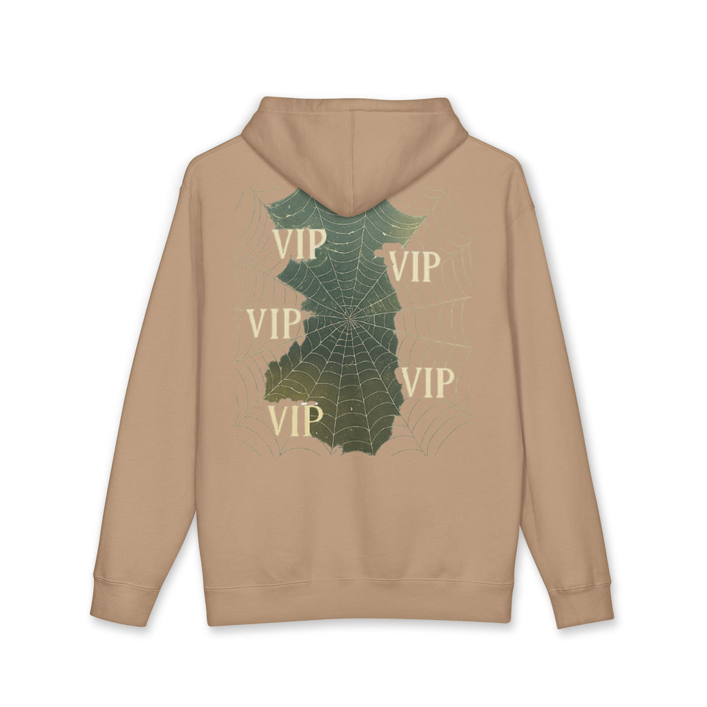 Hoodie — "Street Scholar" Graphic Hoodie with VIP Spiderweb Backprint