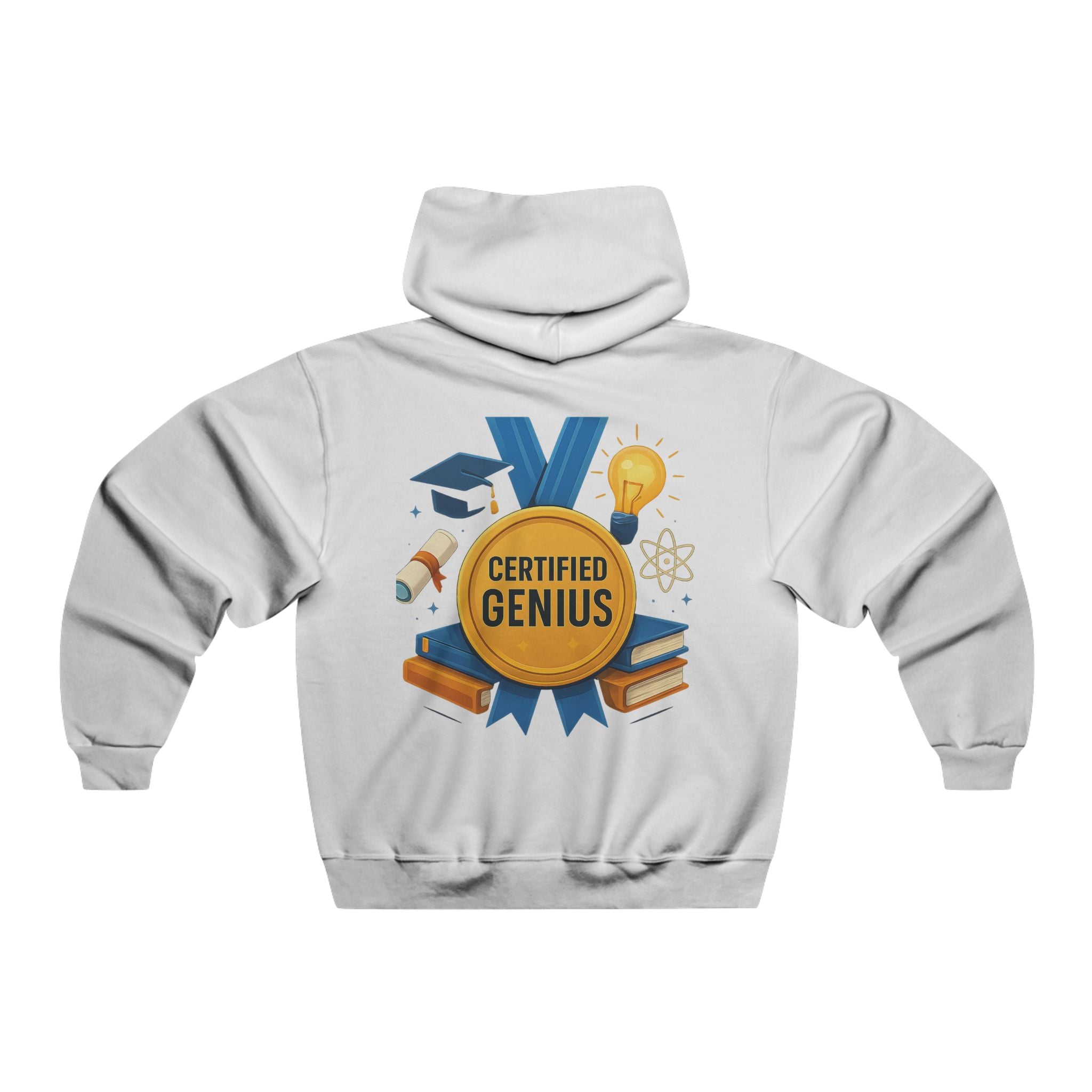 Certified Genius Hoodie — Funny Graduation & Achievement Sweatshirt