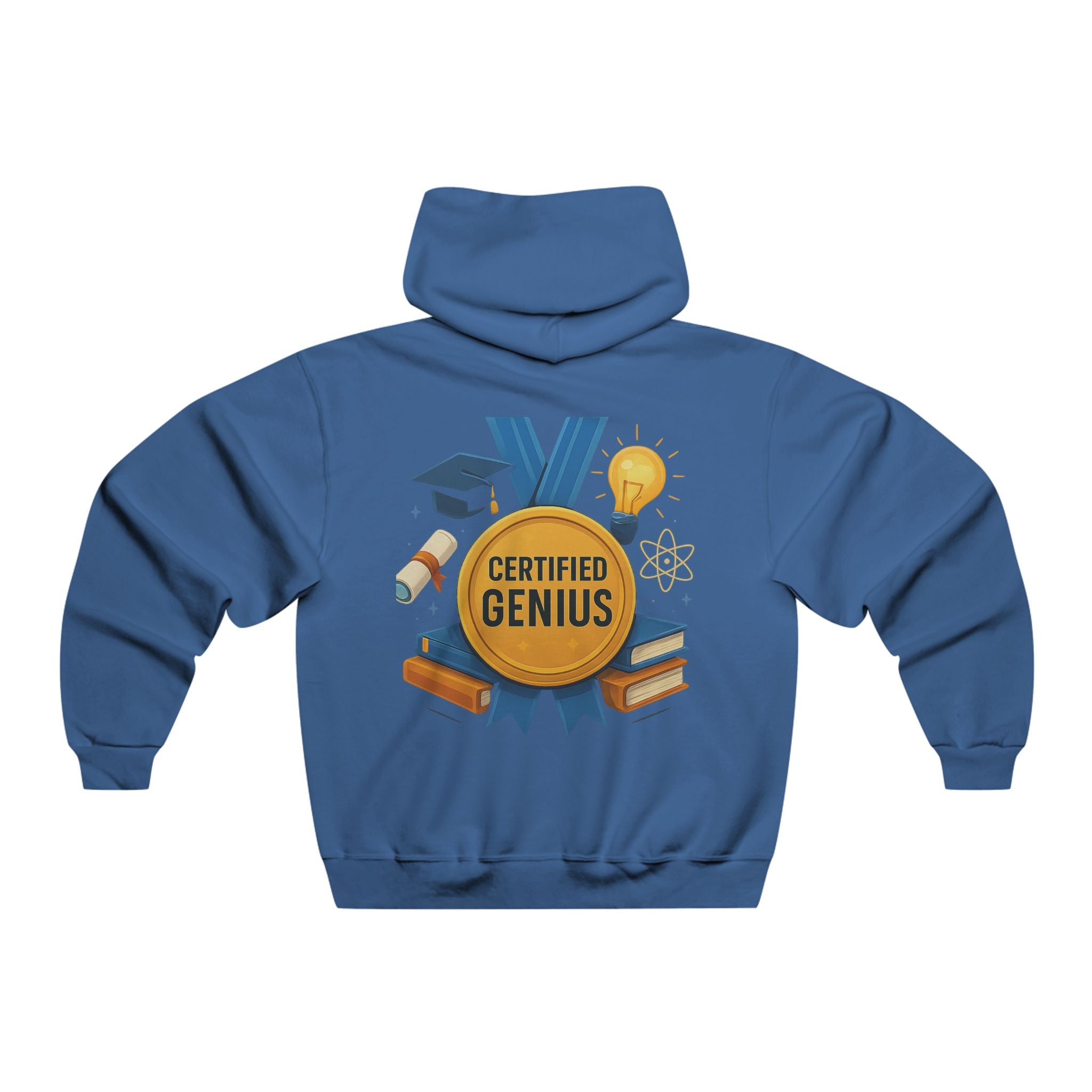 Certified Genius Hoodie — Funny Graduation & Achievement Sweatshirt