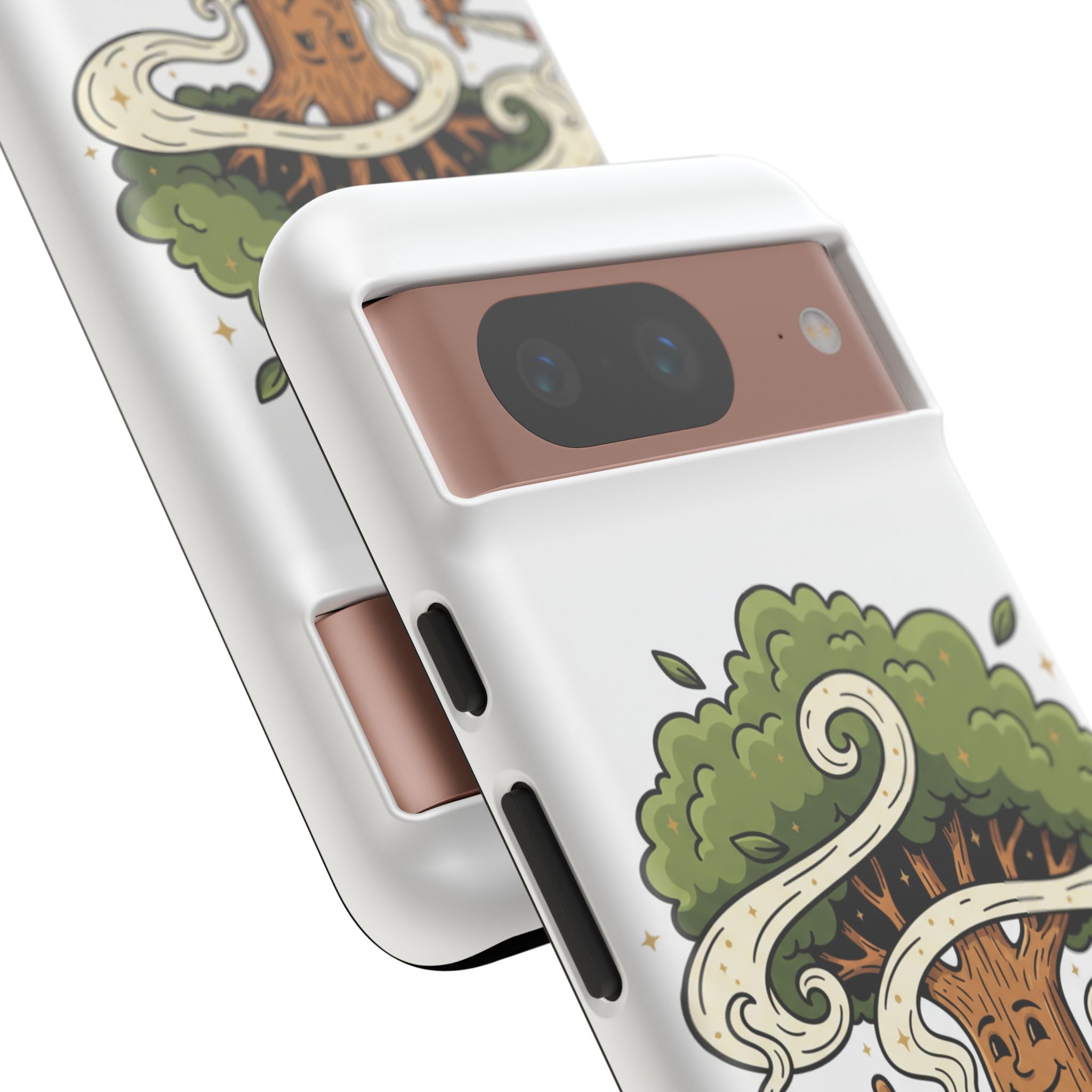 Phone Case — "Stay Rooted" Tree Design with "Value in Pain" Text