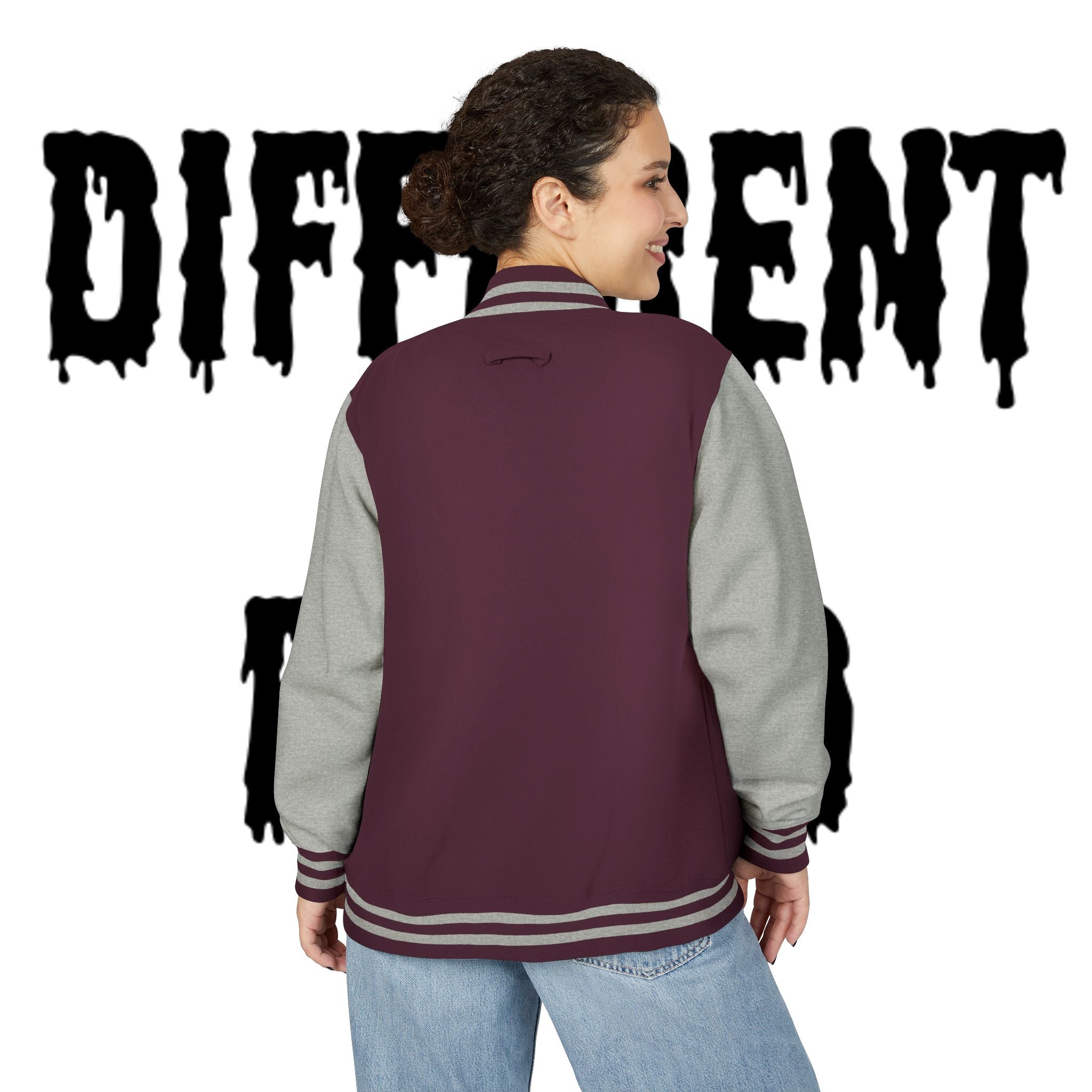 Letterman Jacket — 'Different Breed' Retro Varsity Jacket