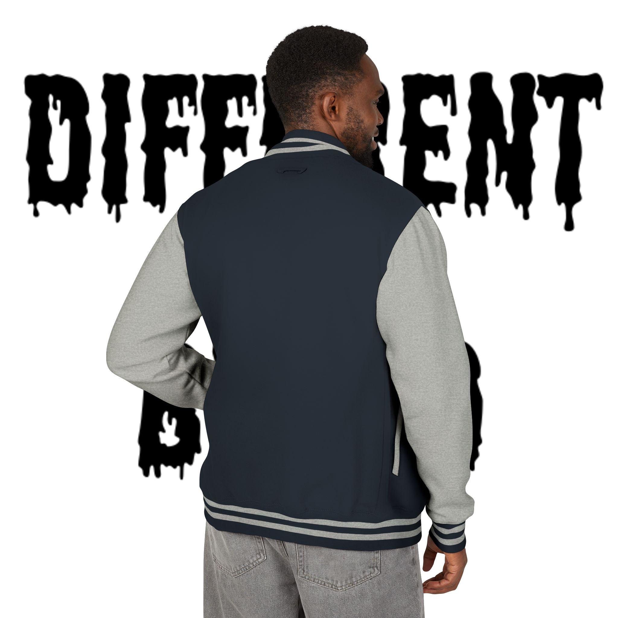 Letterman Jacket — 'Different Breed' Retro Varsity Jacket
