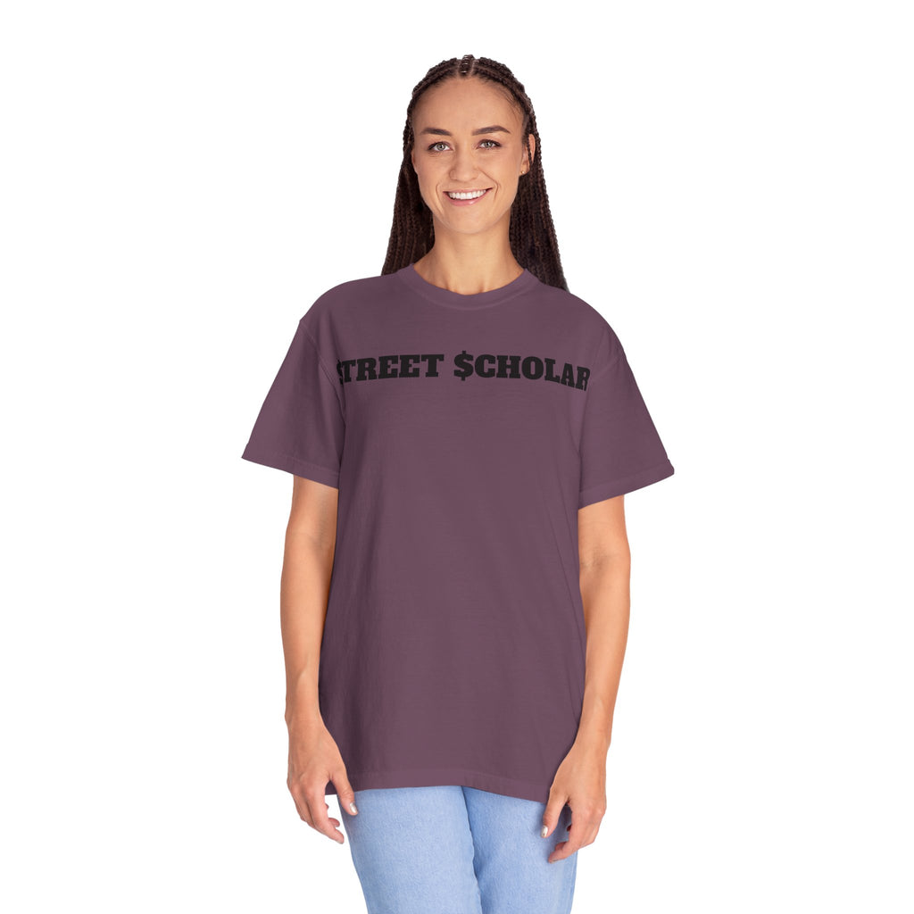 Street Scholar T‑Shirt — Bold Graphic Lip Grill Design