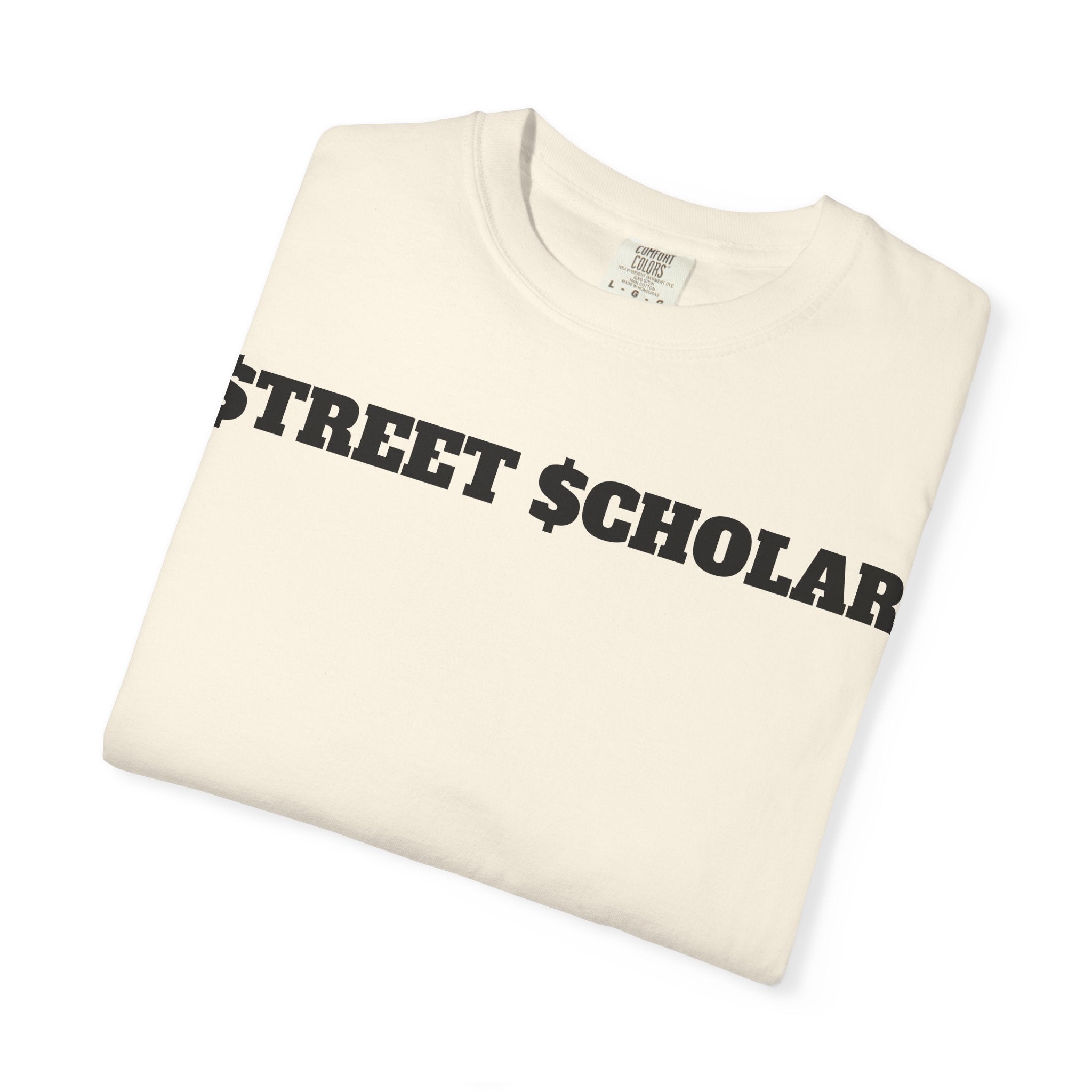 Street Scholar T‑Shirt — Bold Graphic Lip Grill Design