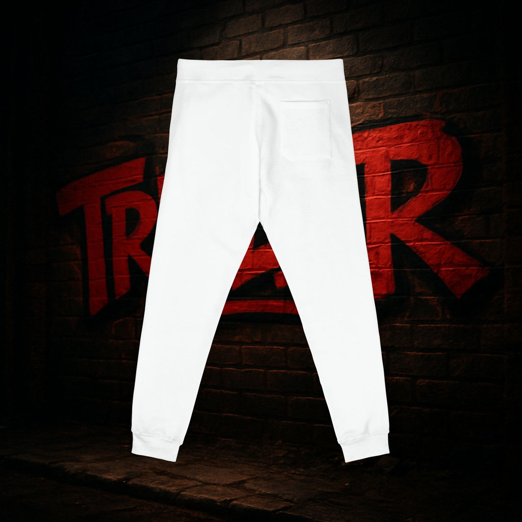 Embroidered Fleece Sweatpants — Cozy Casual Lounge Joggers