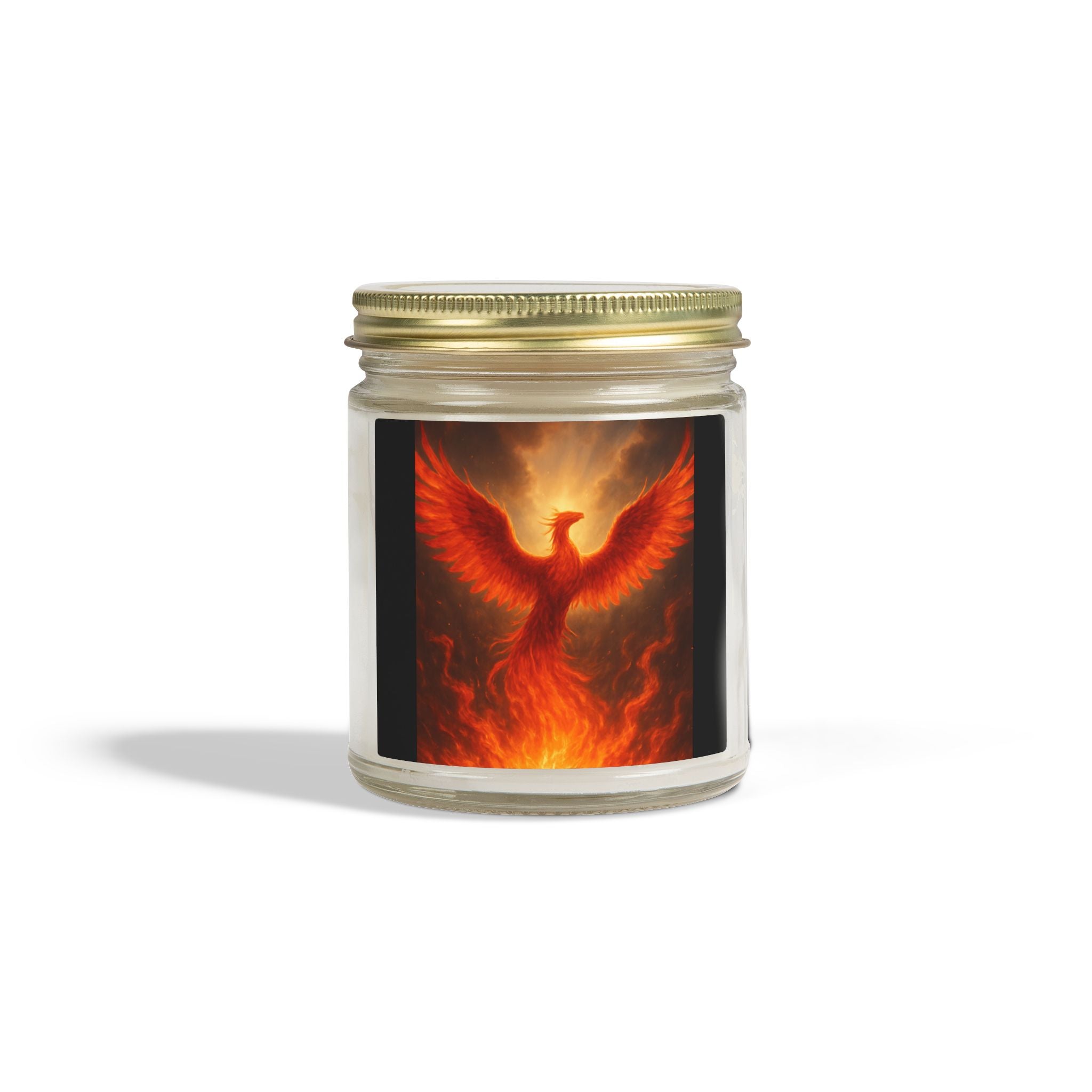Phoenix Fire Scented Candle — Coconut Apricot Wax (4oz & 9oz)