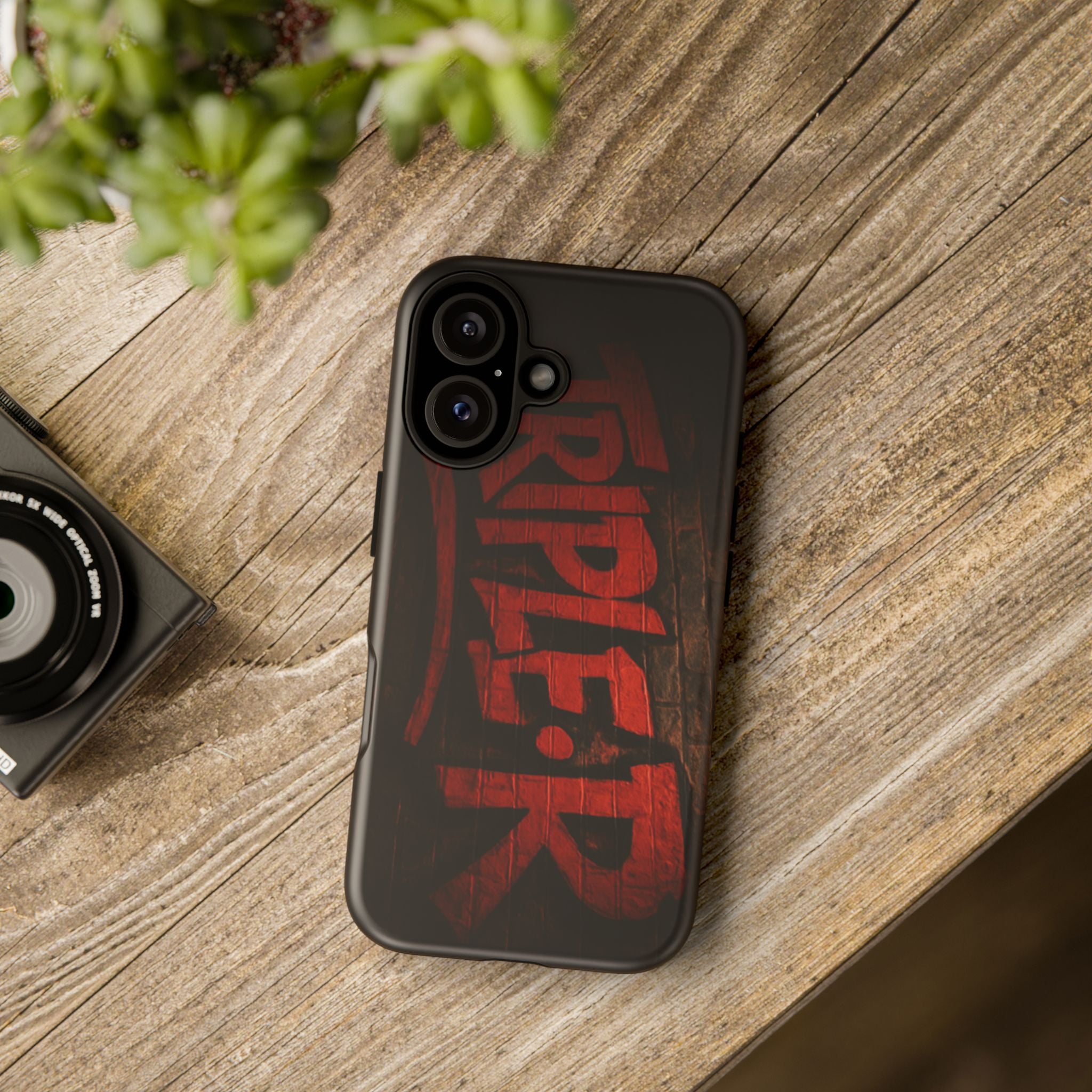 Triple-R Graffiti Phone Case — Rugged Protective iPhone Cover