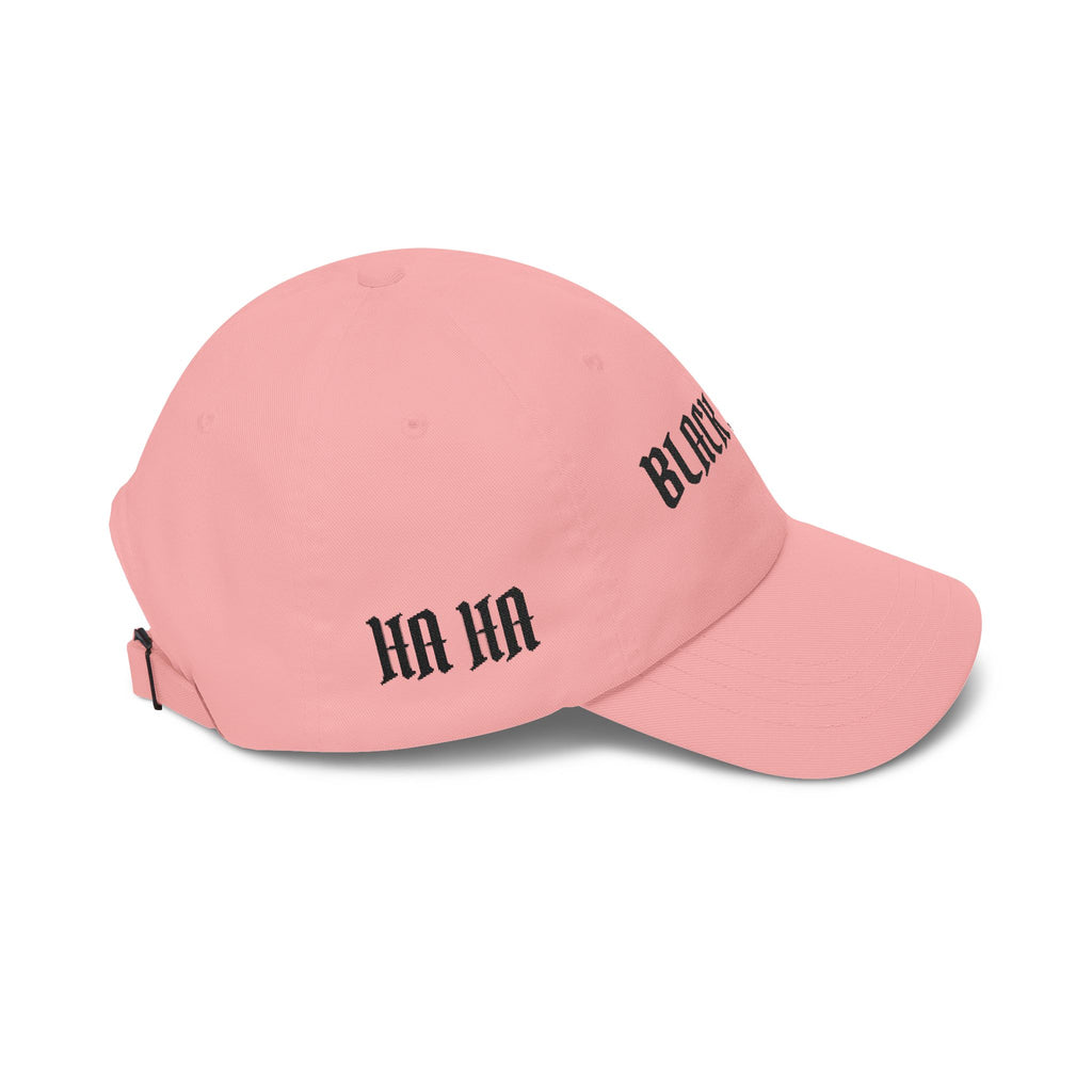 Black Sheep Dad Cap — Gothic Text Embroidered Baseball Hat