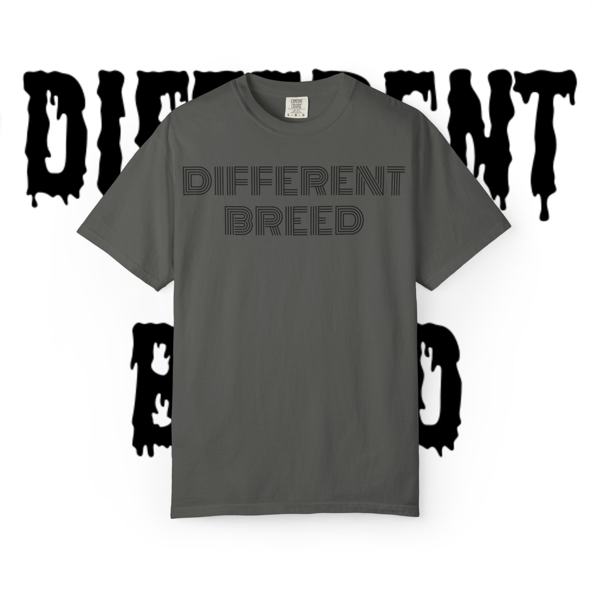 Different Breed / Picture Perfect T-Shirt — Retro Line-Work Graphic Tee