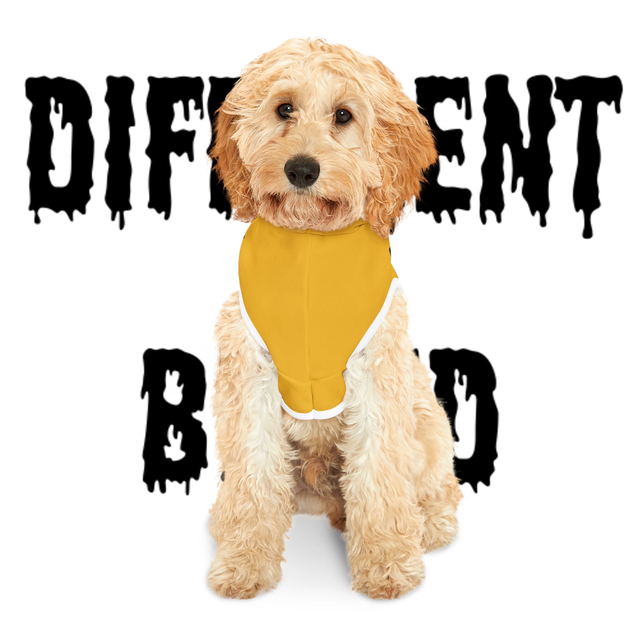 Pet Hoodie - Yellow "Different Breed Apparel EST 2022" Dog & Cat Hoodie
