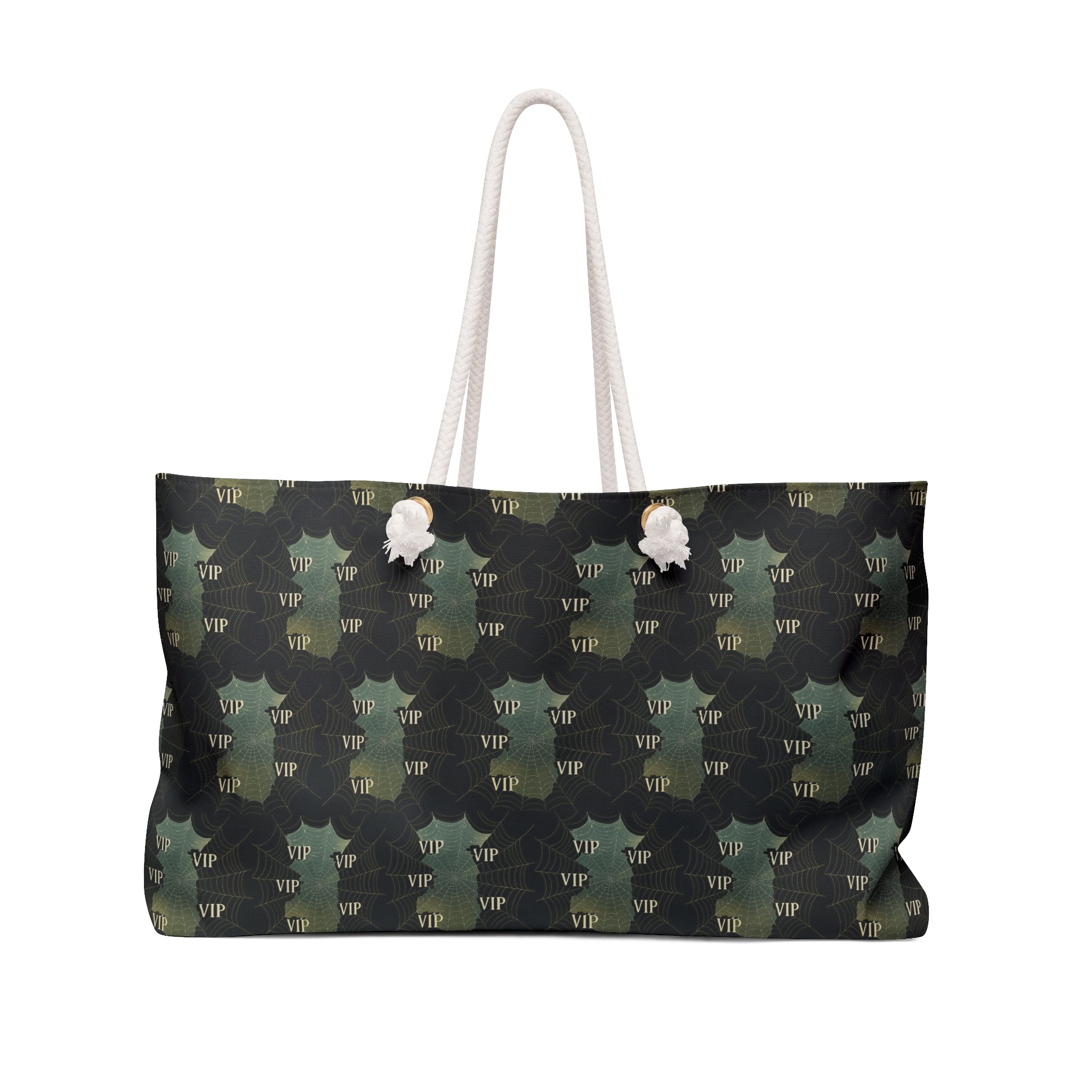 Camo VIP Weekender Bag — Military Green Travel Tote