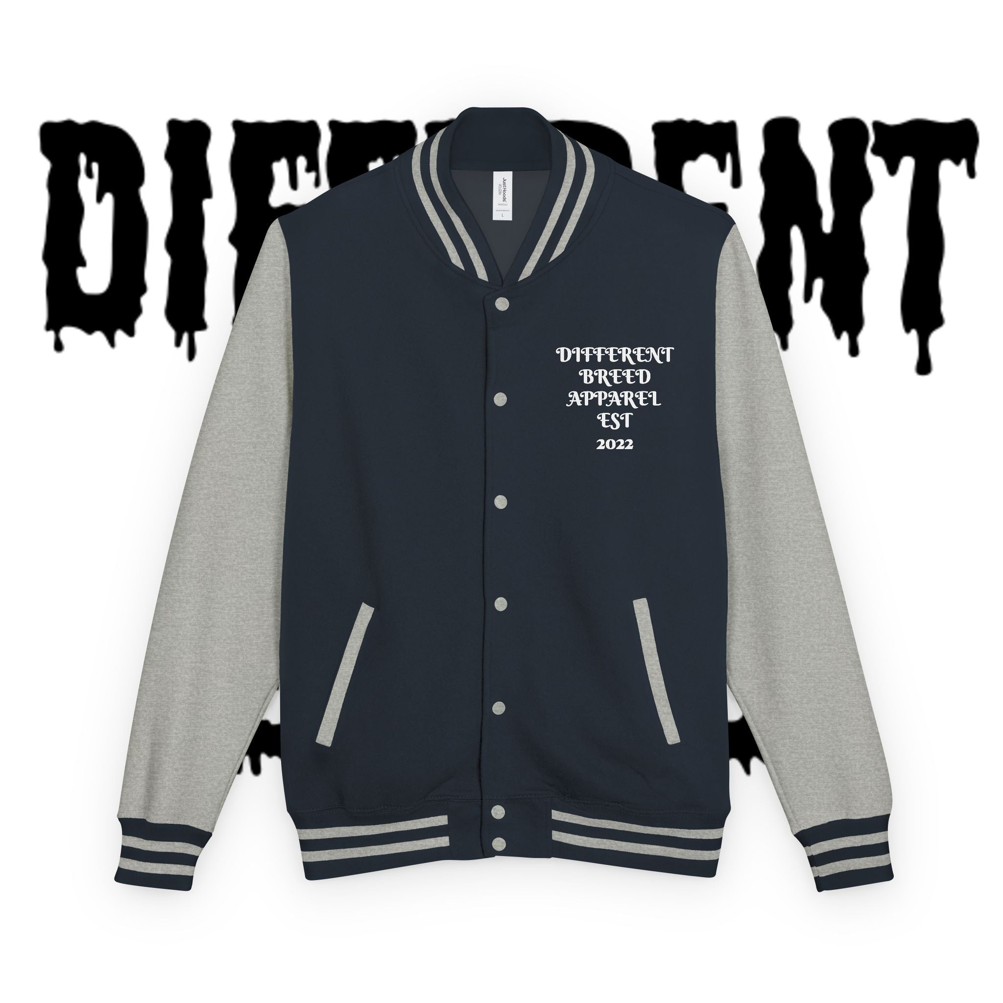 Letterman Jacket — 'Different Breed' Retro Varsity Jacket