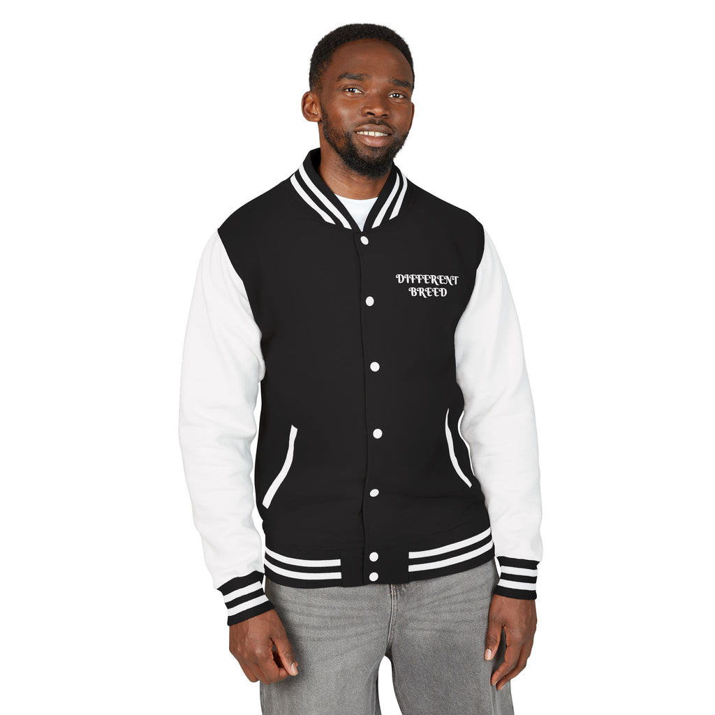 Letterman Jacket — 'Trench Baby' Graffiti Varsity Jacket