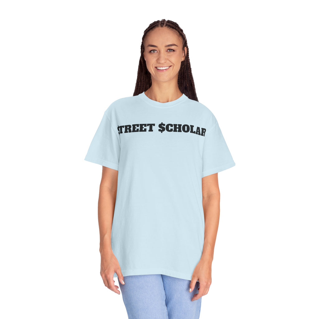 Street Scholar T‑Shirt — Bold Graphic Lip Grill Design