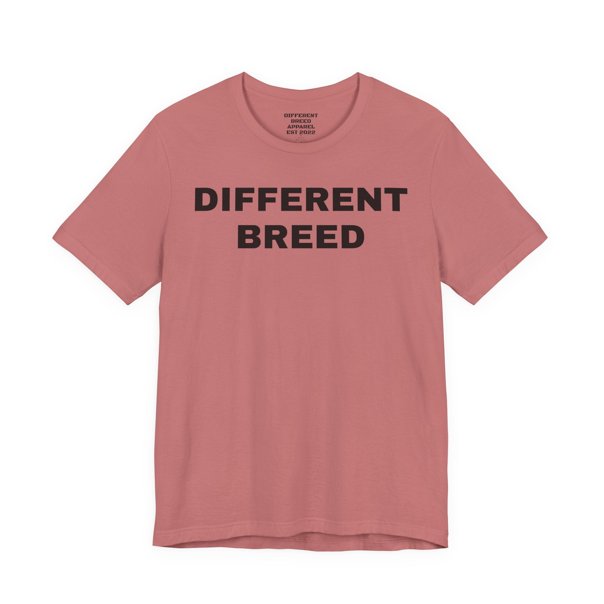 Different Breed Tee — “Old Testimony Builds New Character” Inspirational Graphic T-Shirt