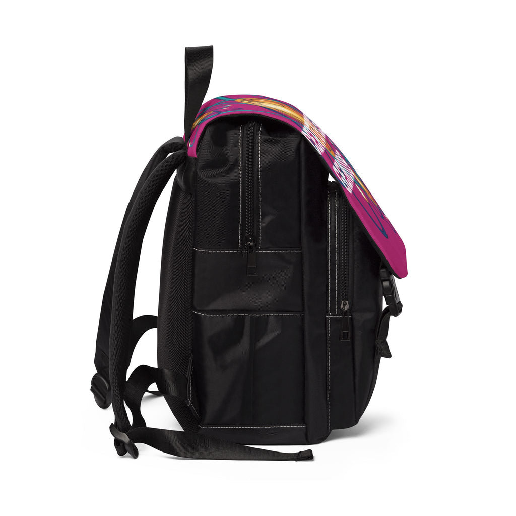 Backpack — "Certified Genius" Atom Science Backpack (School & STEM Gift)