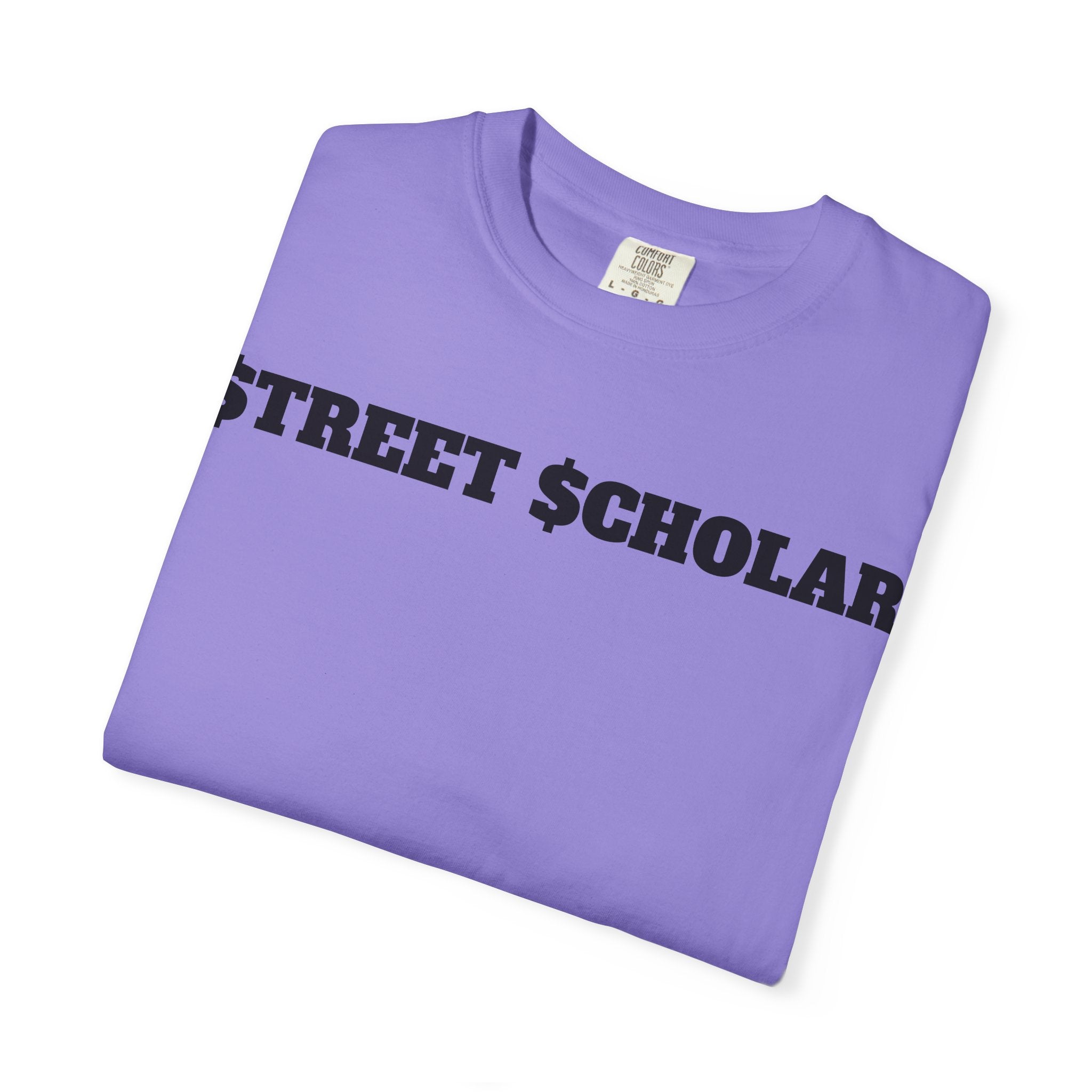 Street Scholar T‑Shirt — Bold Graphic Lip Grill Design