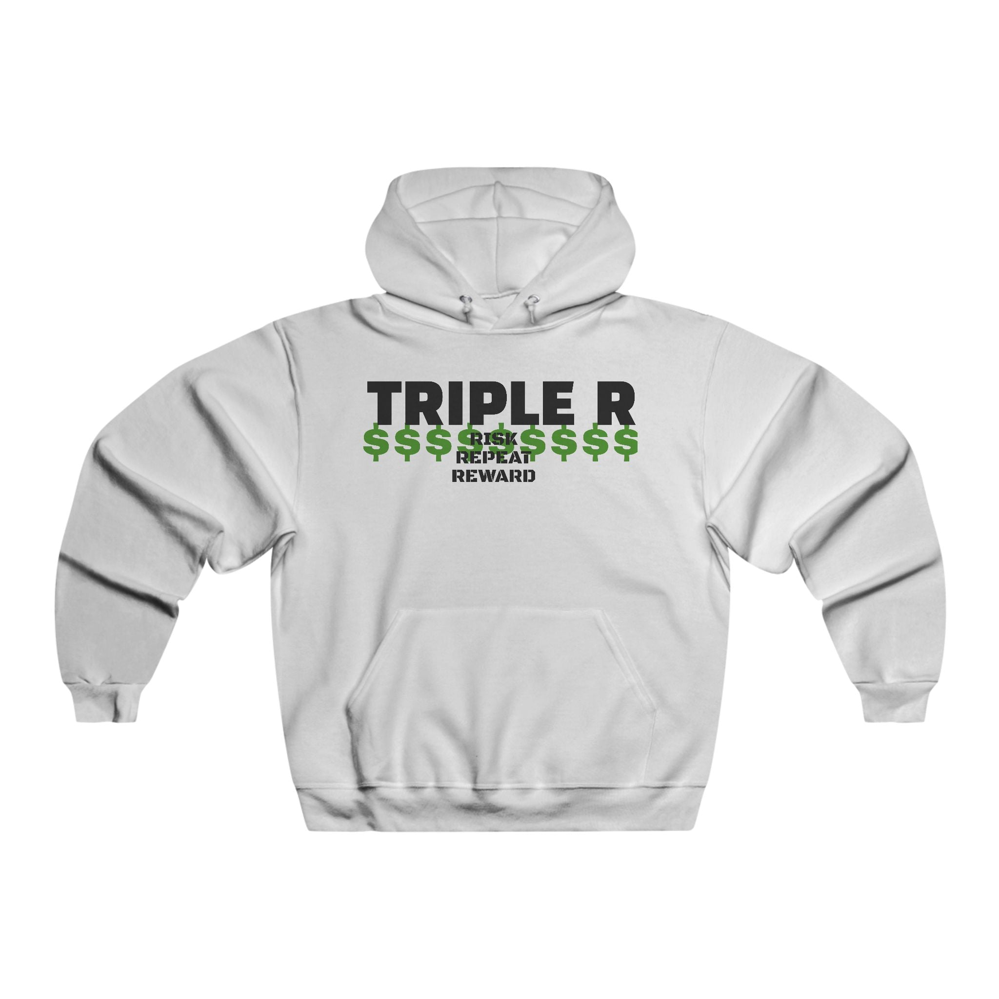 Triple R Reward Hoodie — Men's Money Graphic Hooded Sweatshirt