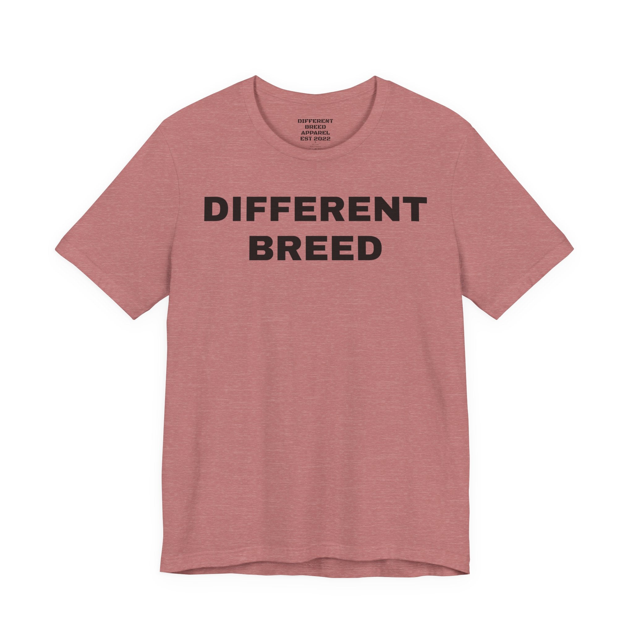 Different Breed Tee — “Old Testimony Builds New Character” Inspirational Graphic T-Shirt