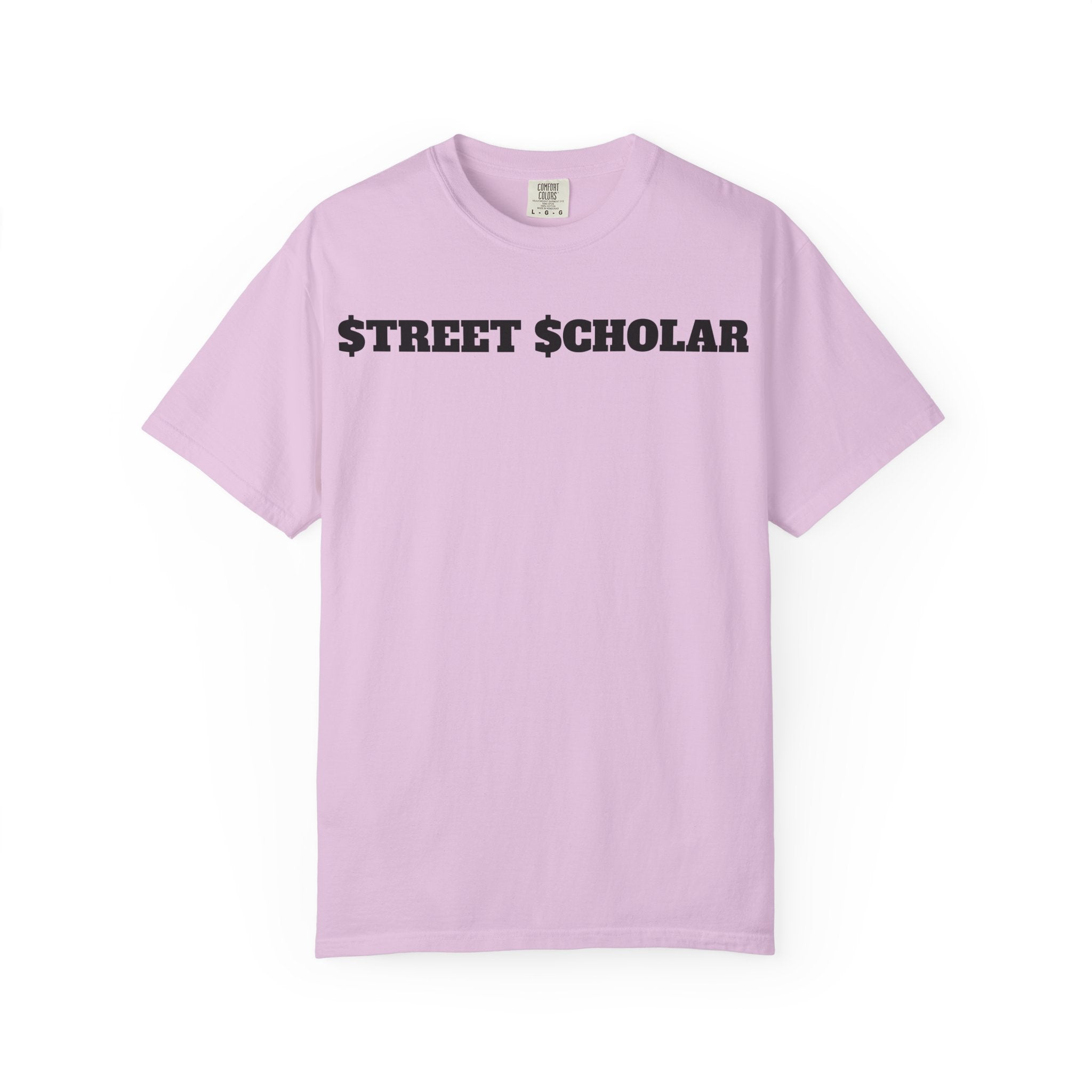 Street Scholar T‑Shirt — Bold Graphic Lip Grill Design
