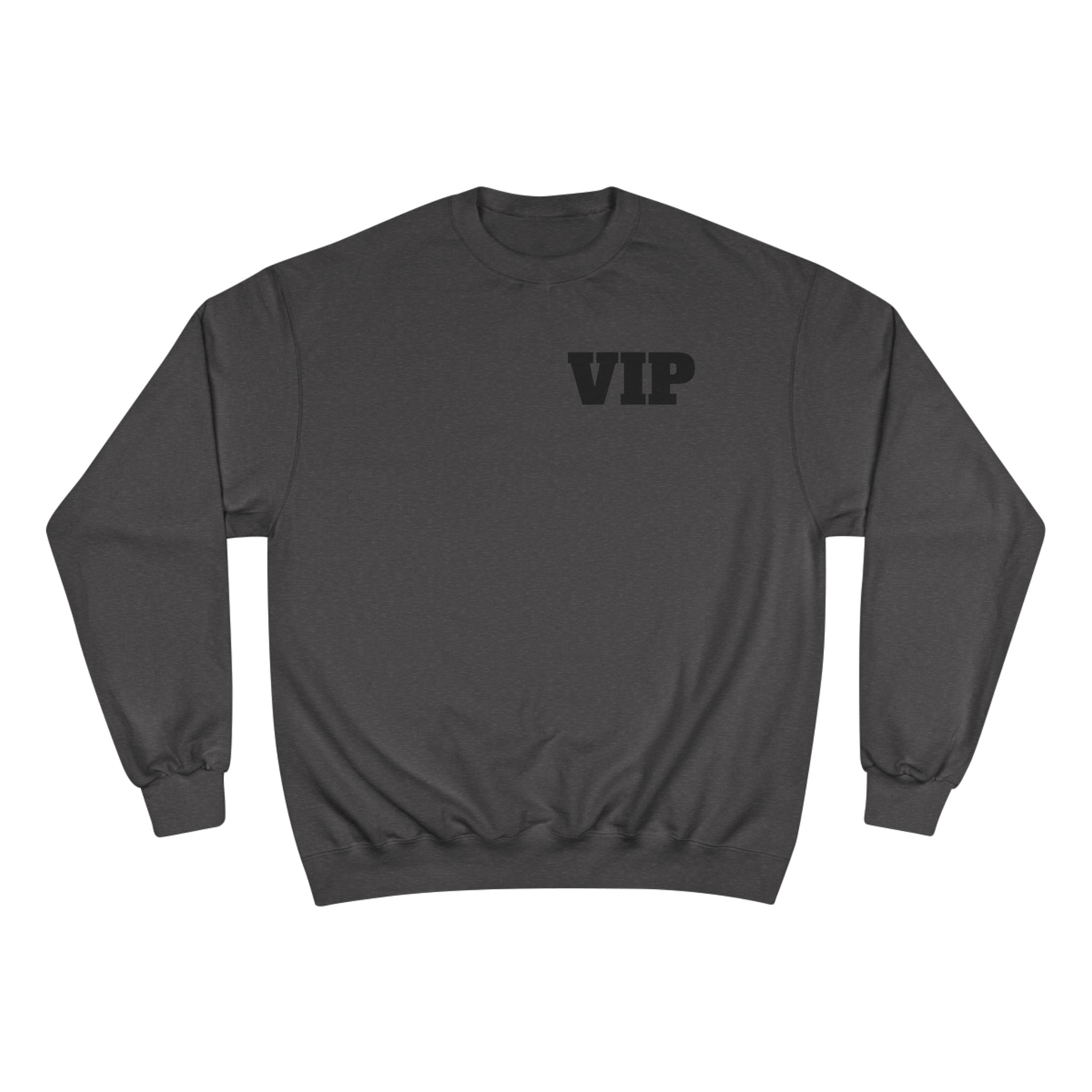 VIP Angel Graphic Sweatshirt — "Value Pain" Back Print