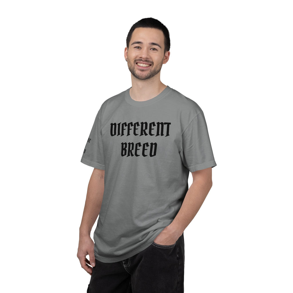 Different Breed T-Shirt — Gothic Text Graphic Tee