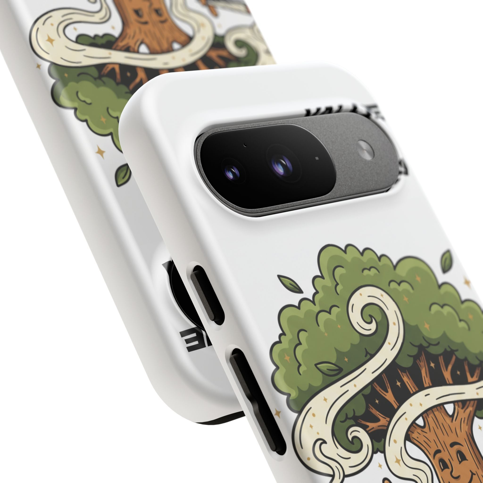 Phone Case — "Stay Rooted" Tree Design with "Value in Pain" Text