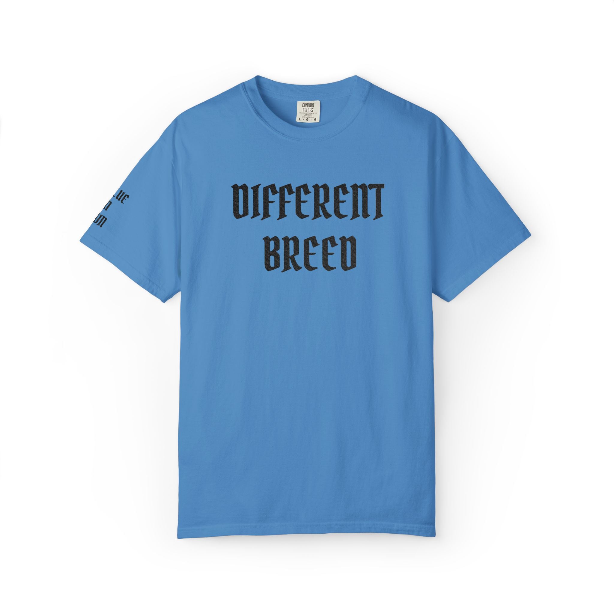 Different Breed T-Shirt — Gothic Text Graphic Tee