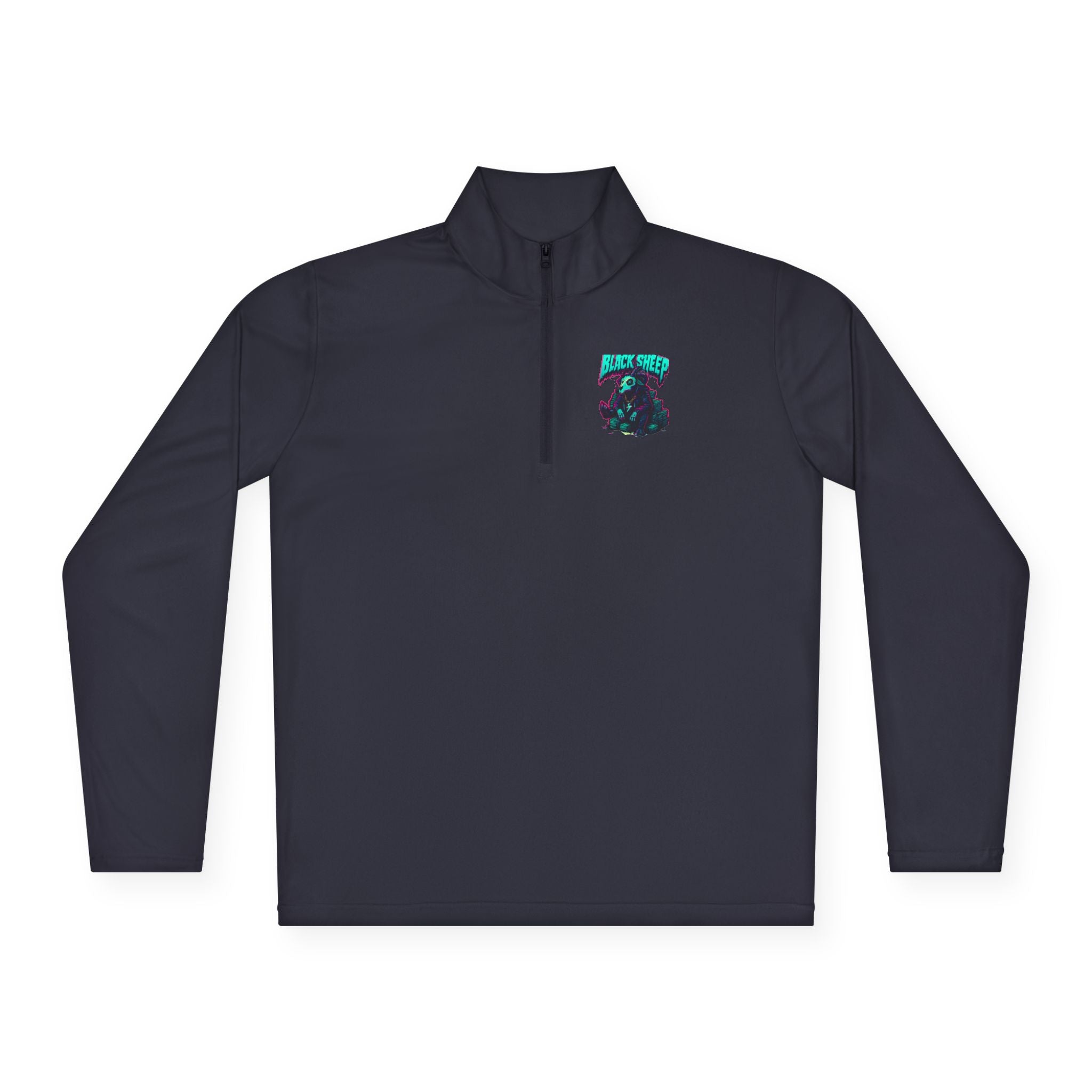 Quarter-Zip Pullover — "Value the Pain" Motivational Athletic Pullover