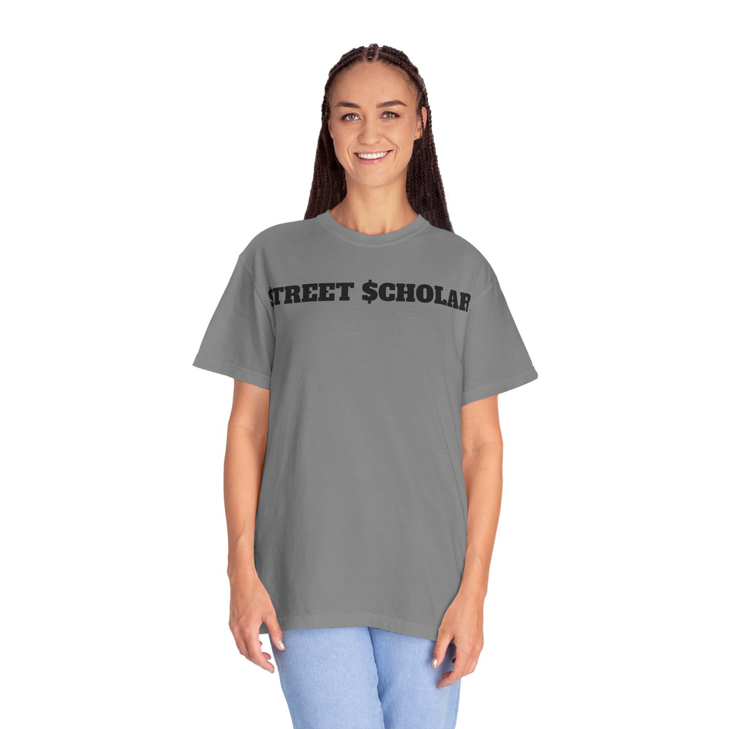 Street Scholar T‑Shirt — Bold Graphic Lip Grill Design